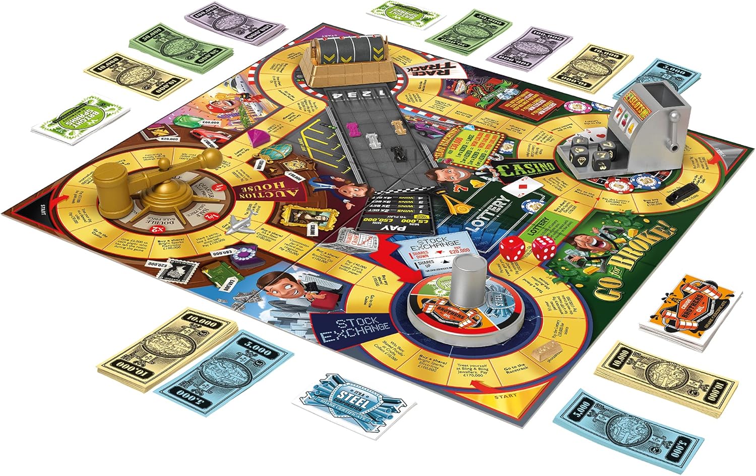 Ideal Games Go For Broke Board Game 3