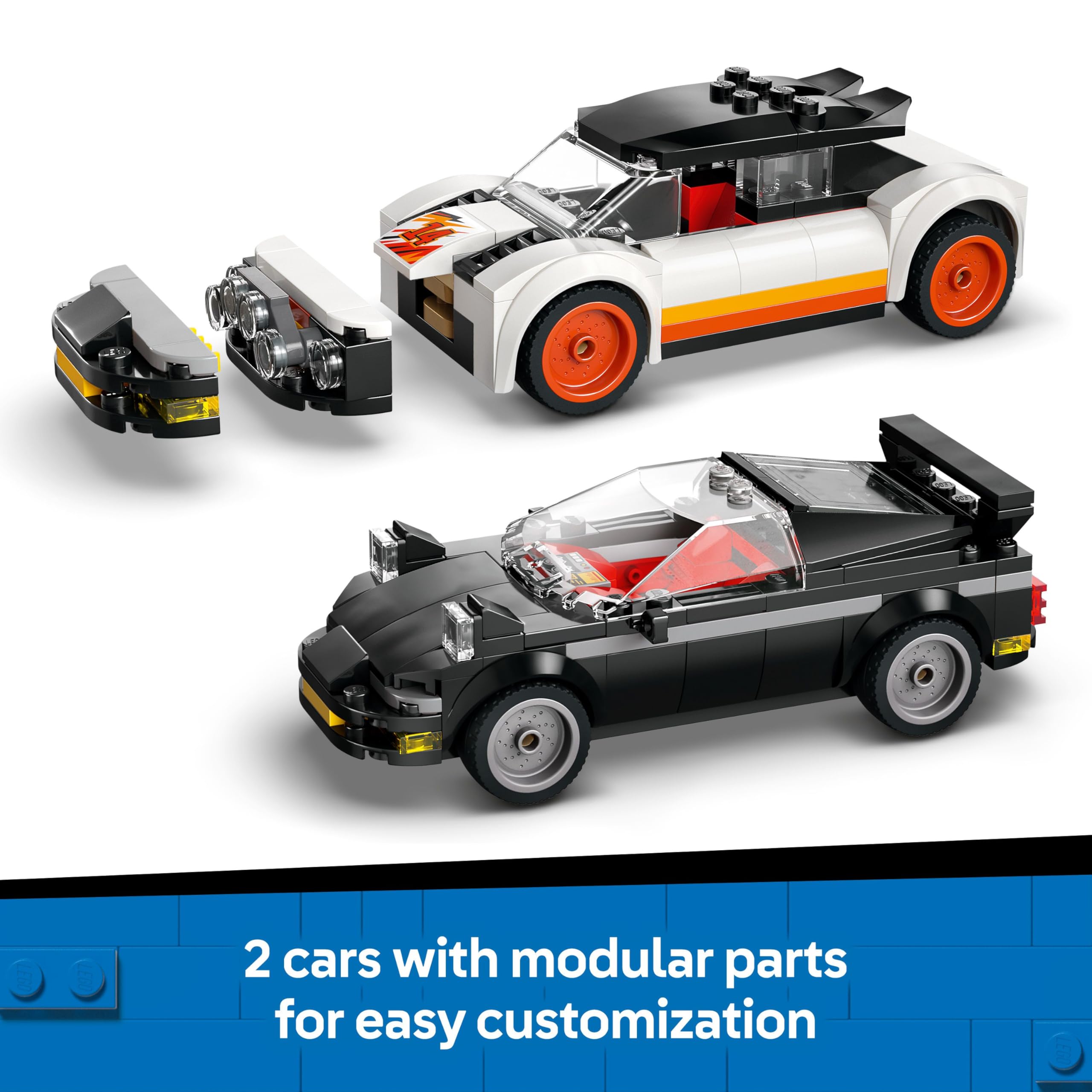 LEGO City Scrapyard with Cars - Construction Toy with Crane, Crusher & 871 Pieces 7