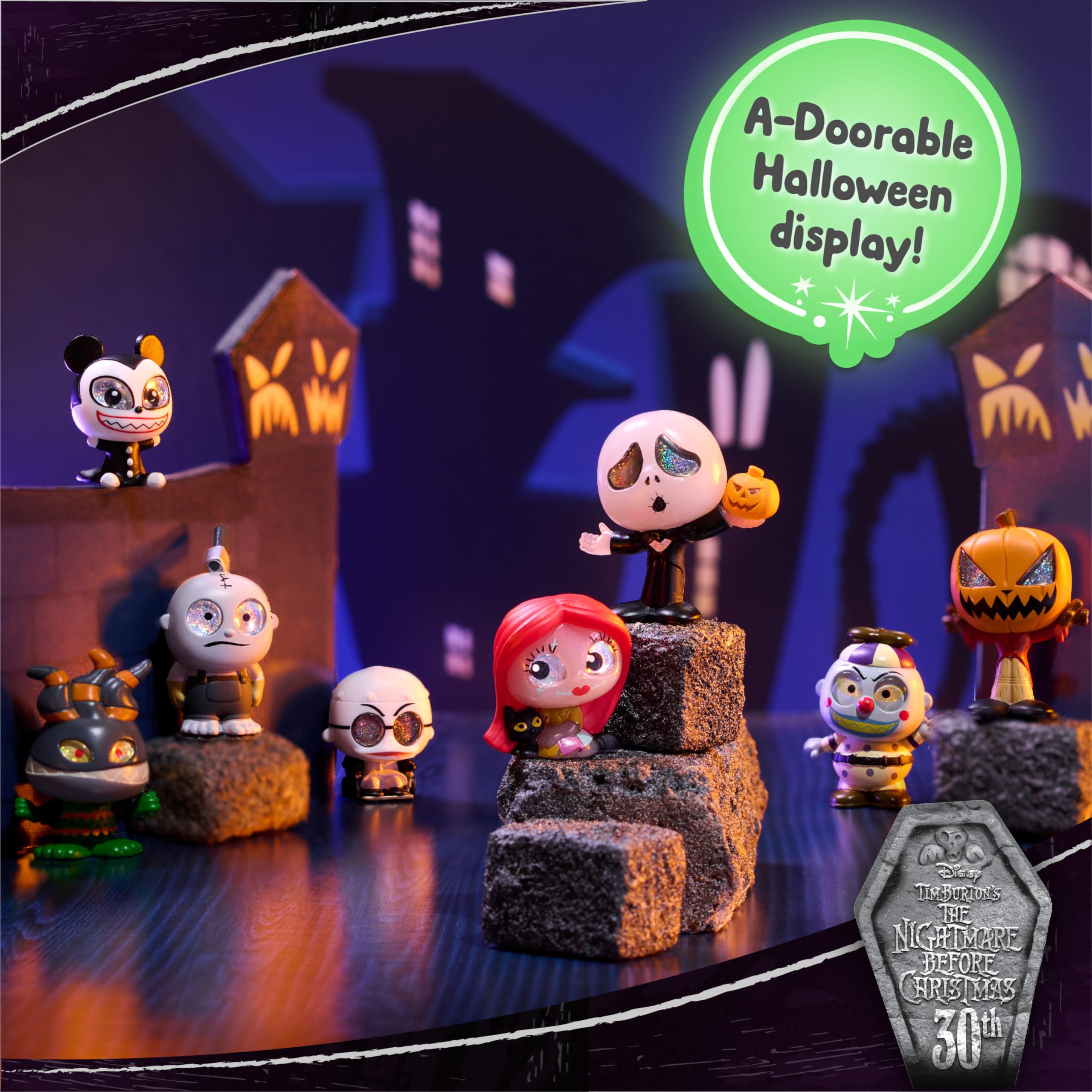 Just Play Disney Doorables - Tim Burton’s The Nightmare Before Christmas 30th Anniversary Collector Pack (8-Pack Blind Bag) 5
