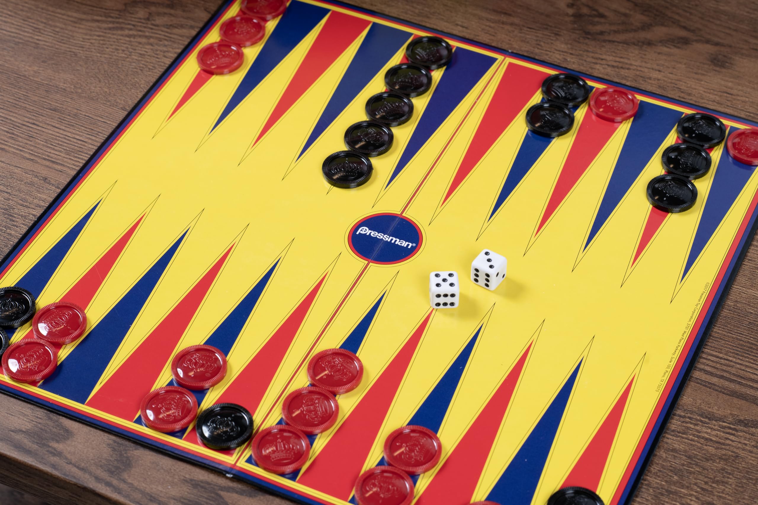 Pressman Classic Backgammon Set 6