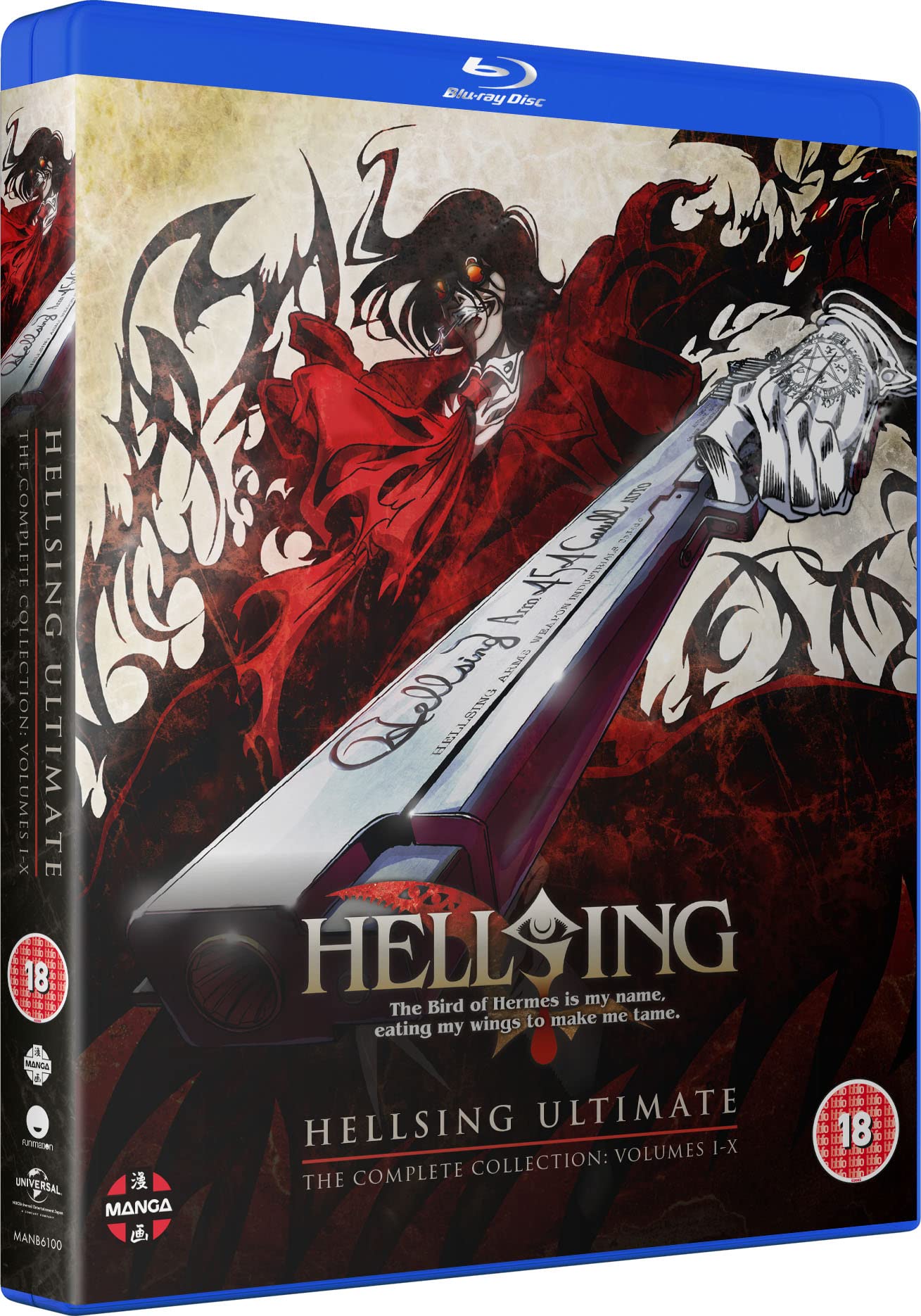 Hellsing Ultimate - Volumes 1-10 Complete Collection [Blu-ray]