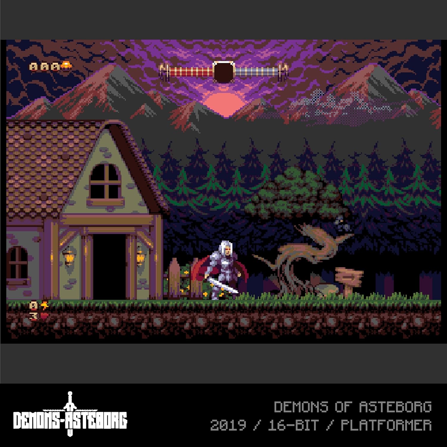 Demons of Asteborg and Astebros - Evercade Dual Cartridge 4