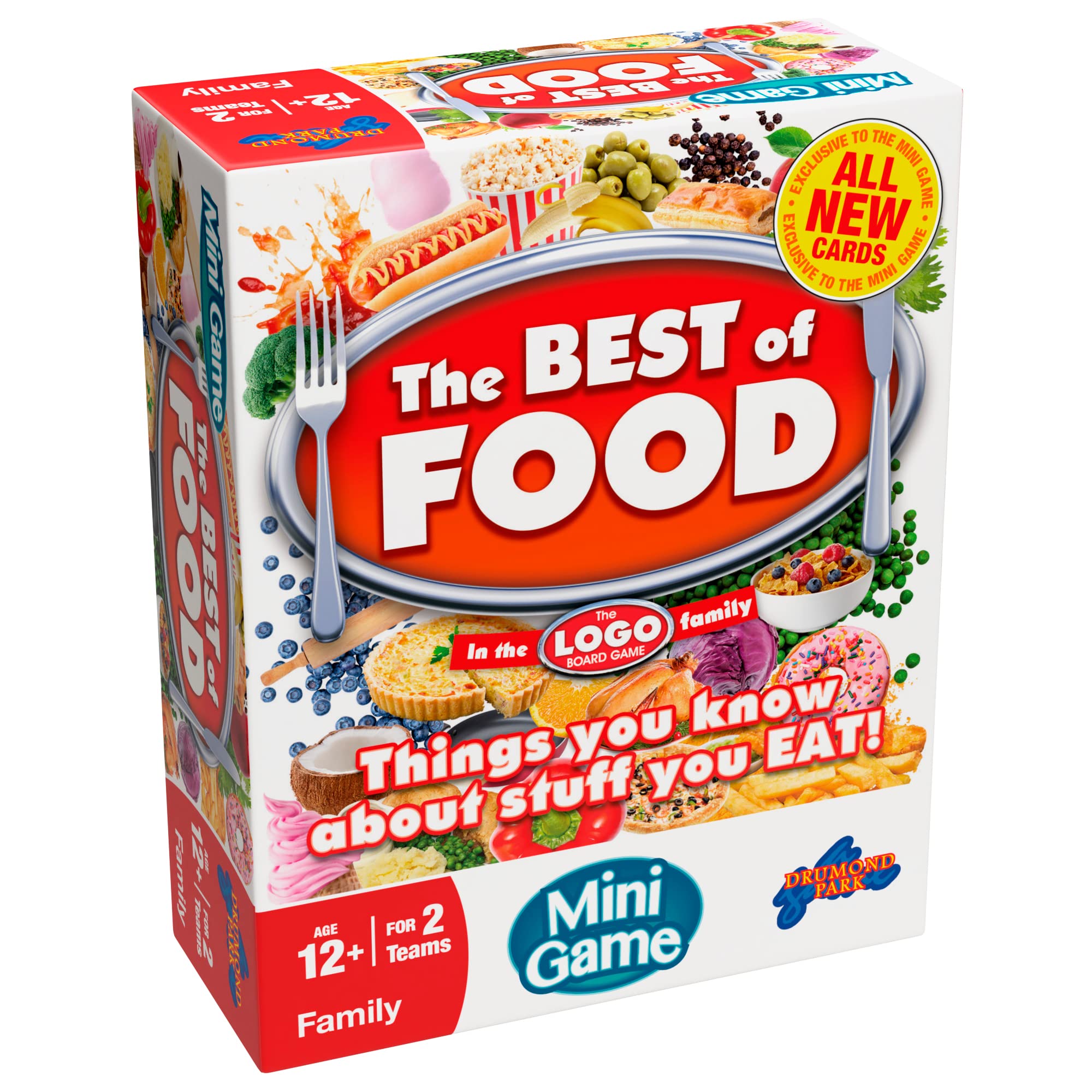 Drumond Park The LOGO Best of Food Mini Board Game 1