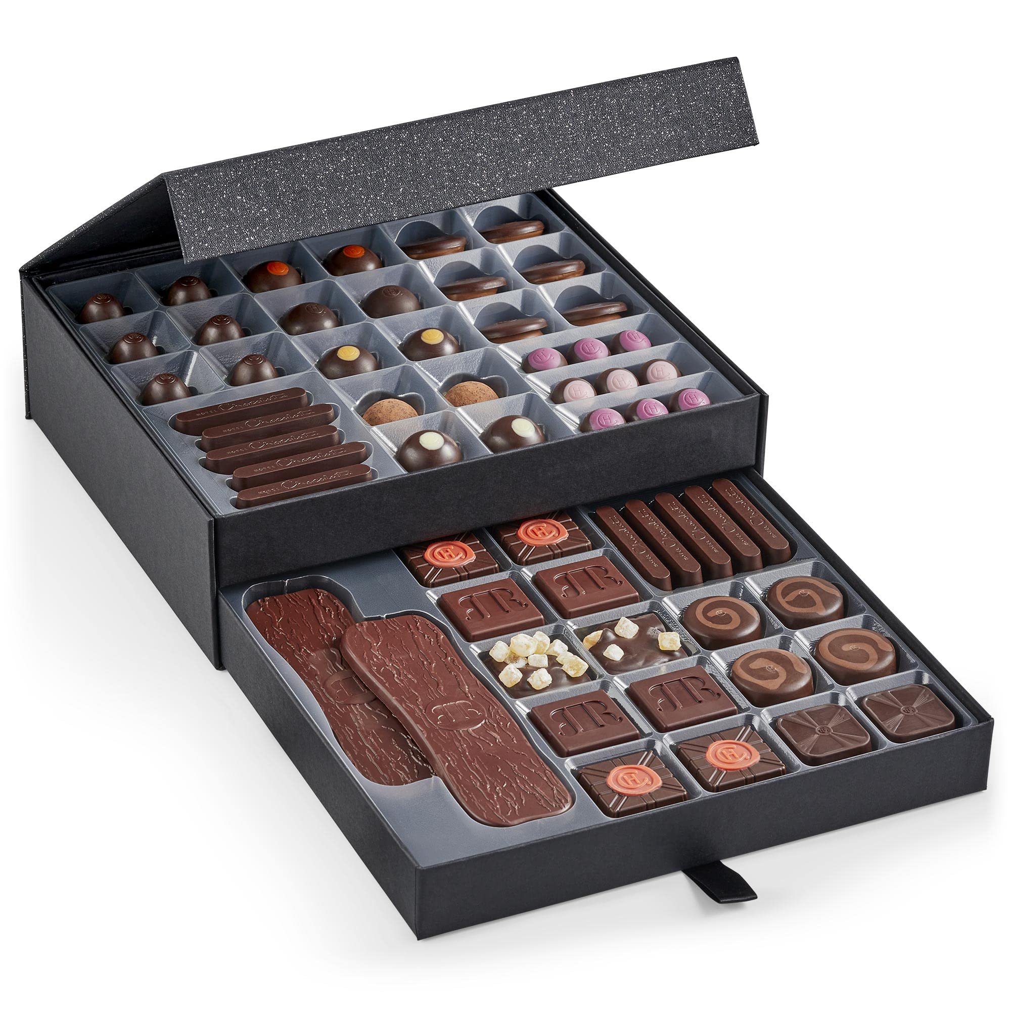 Hotel Chocolat Dark Cabinet - 59 of Our Finest Dark Chocolates, 540g 7