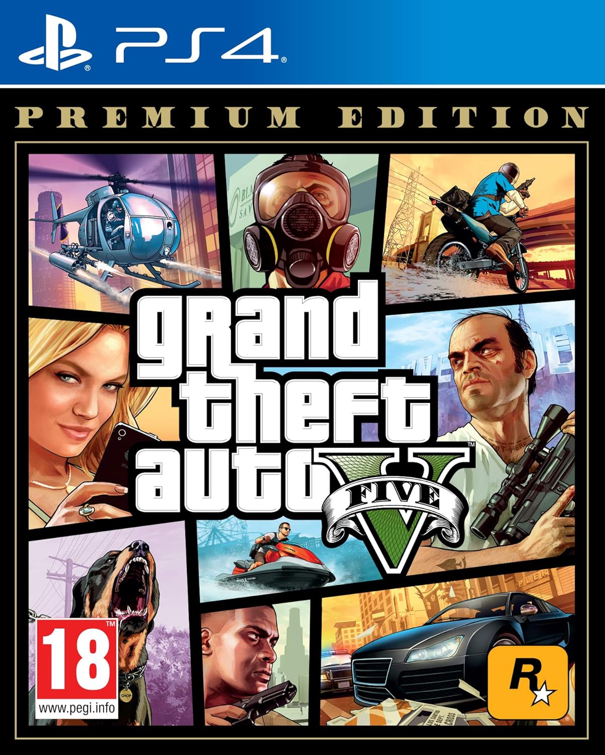 Grand Theft Auto V Premium Edition for PlayStation 4