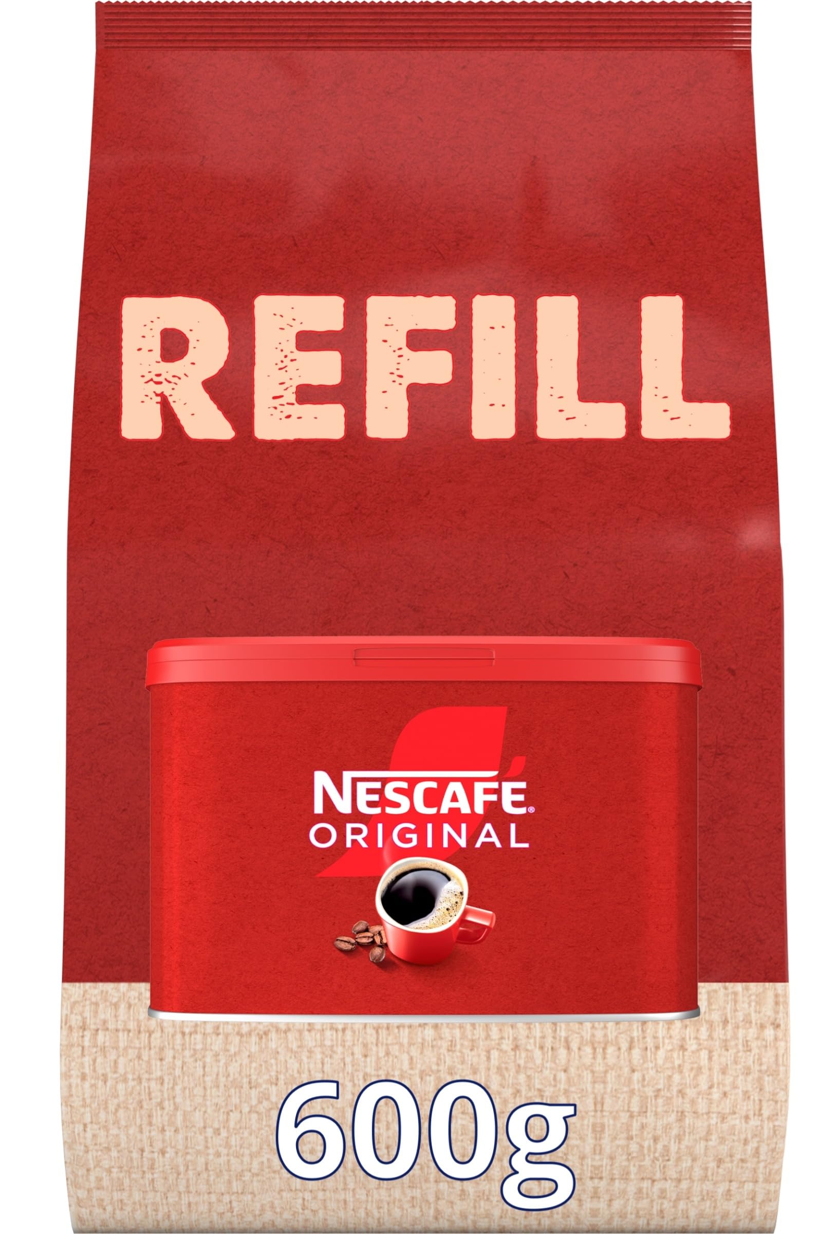 NESCAFÉ Original Coffee Granules 600g Refill Pouch 7