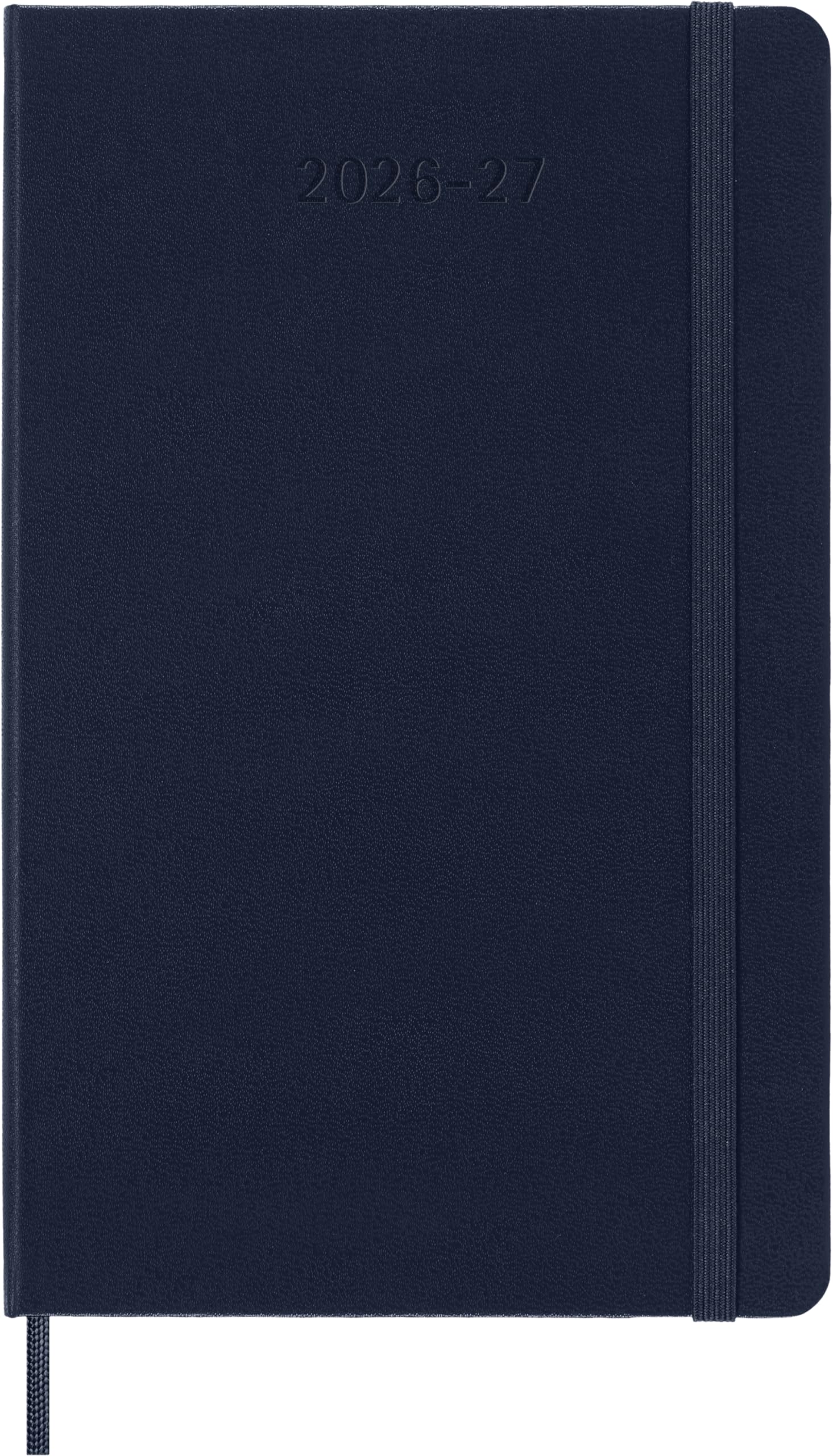 Moleskine Weekly Planner 2026-2027 - 18-Month, Large (13x21), Sapphire Blue Hardcover 2