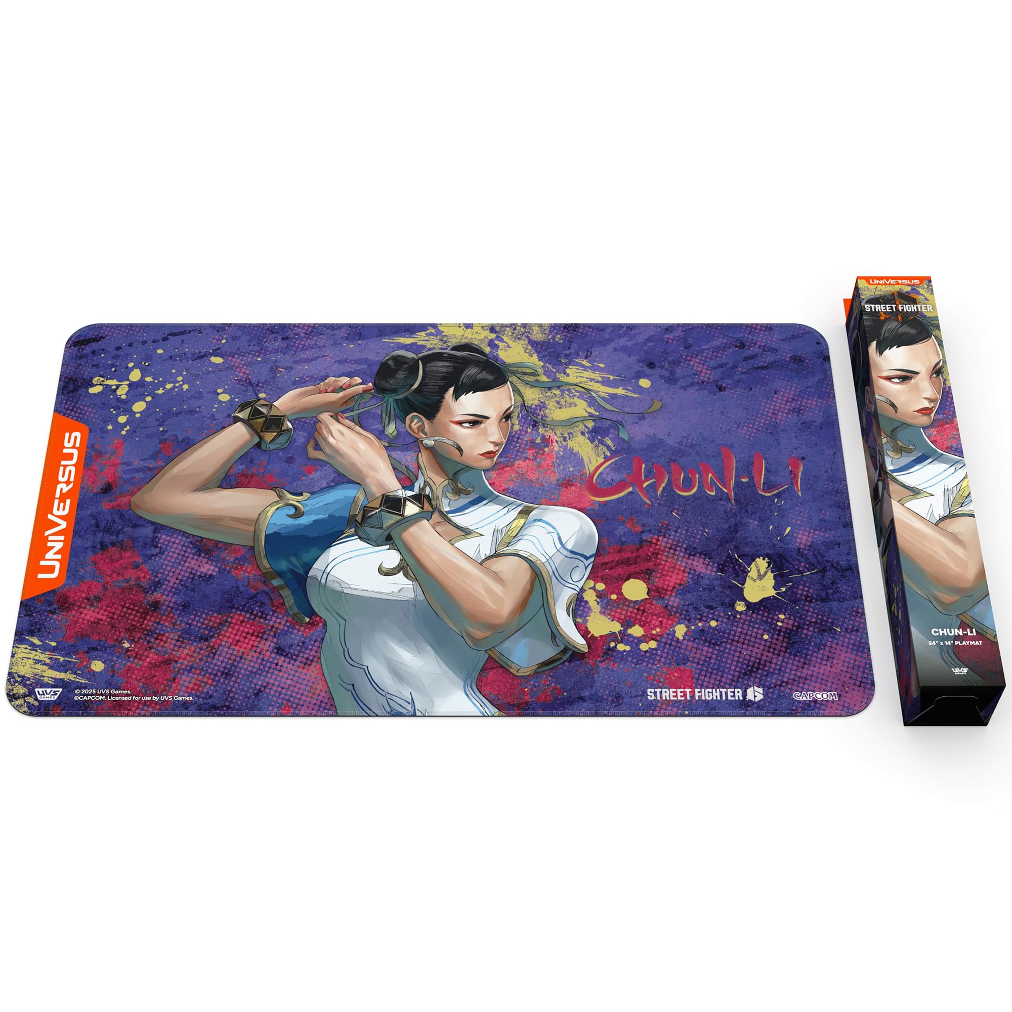 UniVersus Street Fighter 6 Challenger Series Playmat - Chun-Li - 24 x 14 5