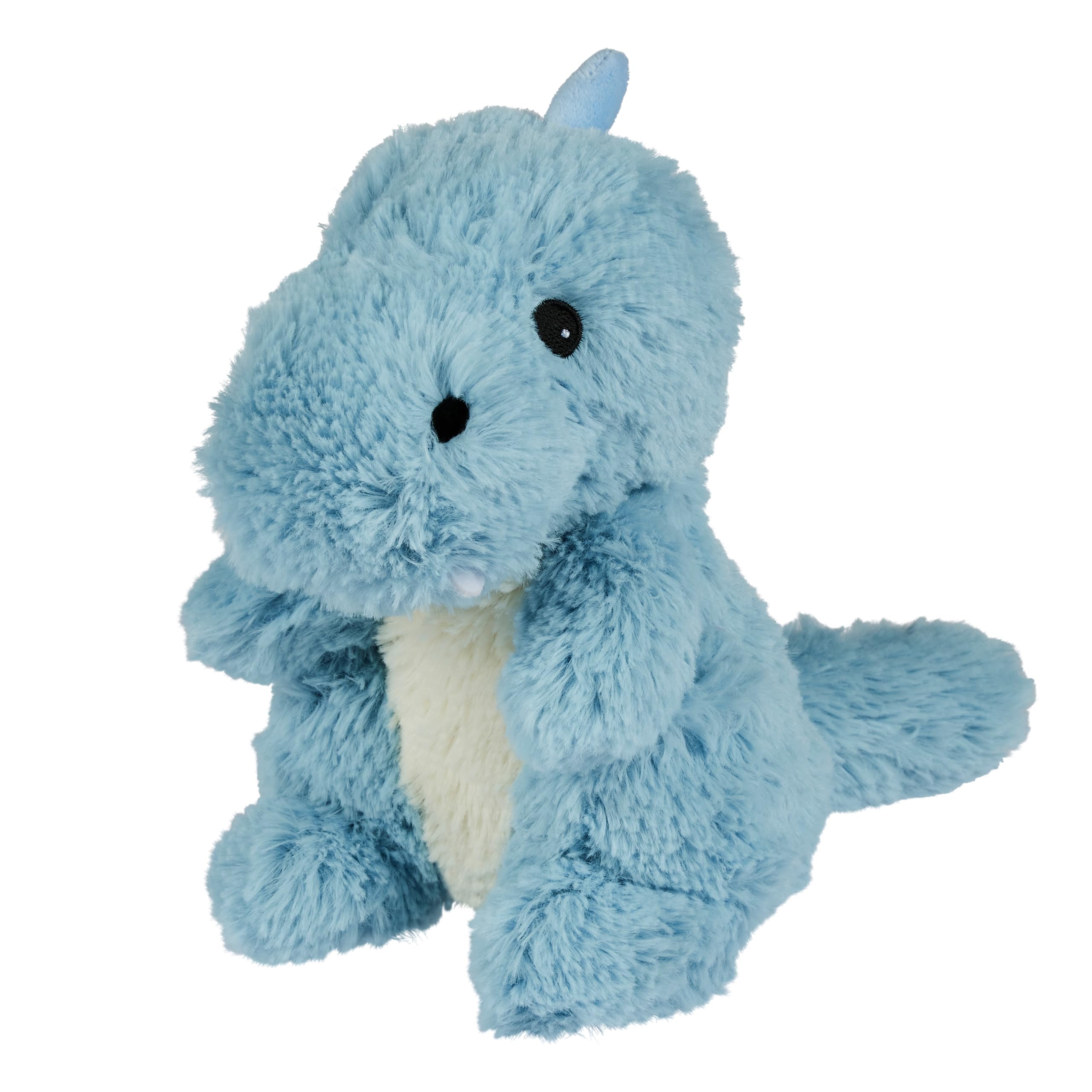 Warmies Baby Dinosaur Blue - Microwavable Plush Toy with French Lavender Scent 9
