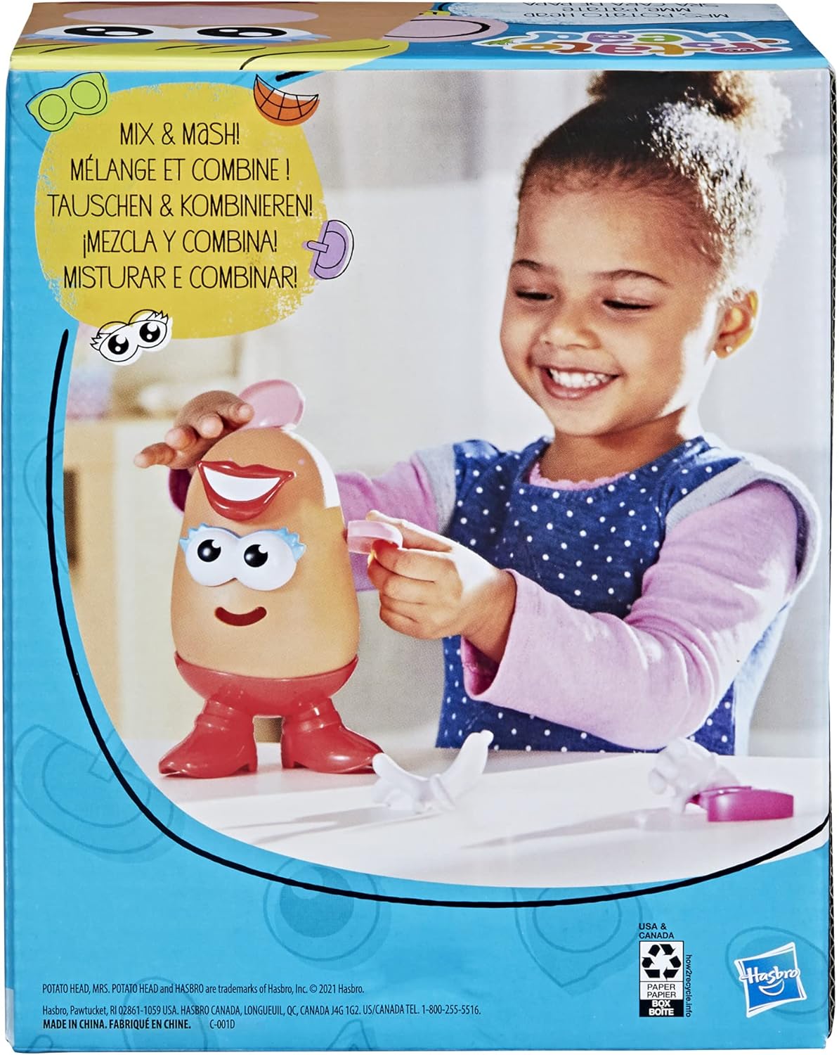 Playskool Mrs Potato Head F3245 - Classic Imaginative Play Toy for Toddlers 2+ 4