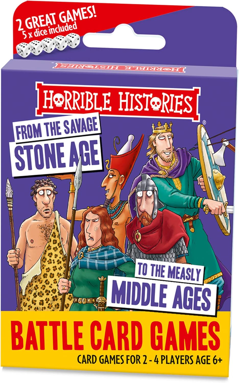 Horrible Histories 7515 Stoneage Card Game