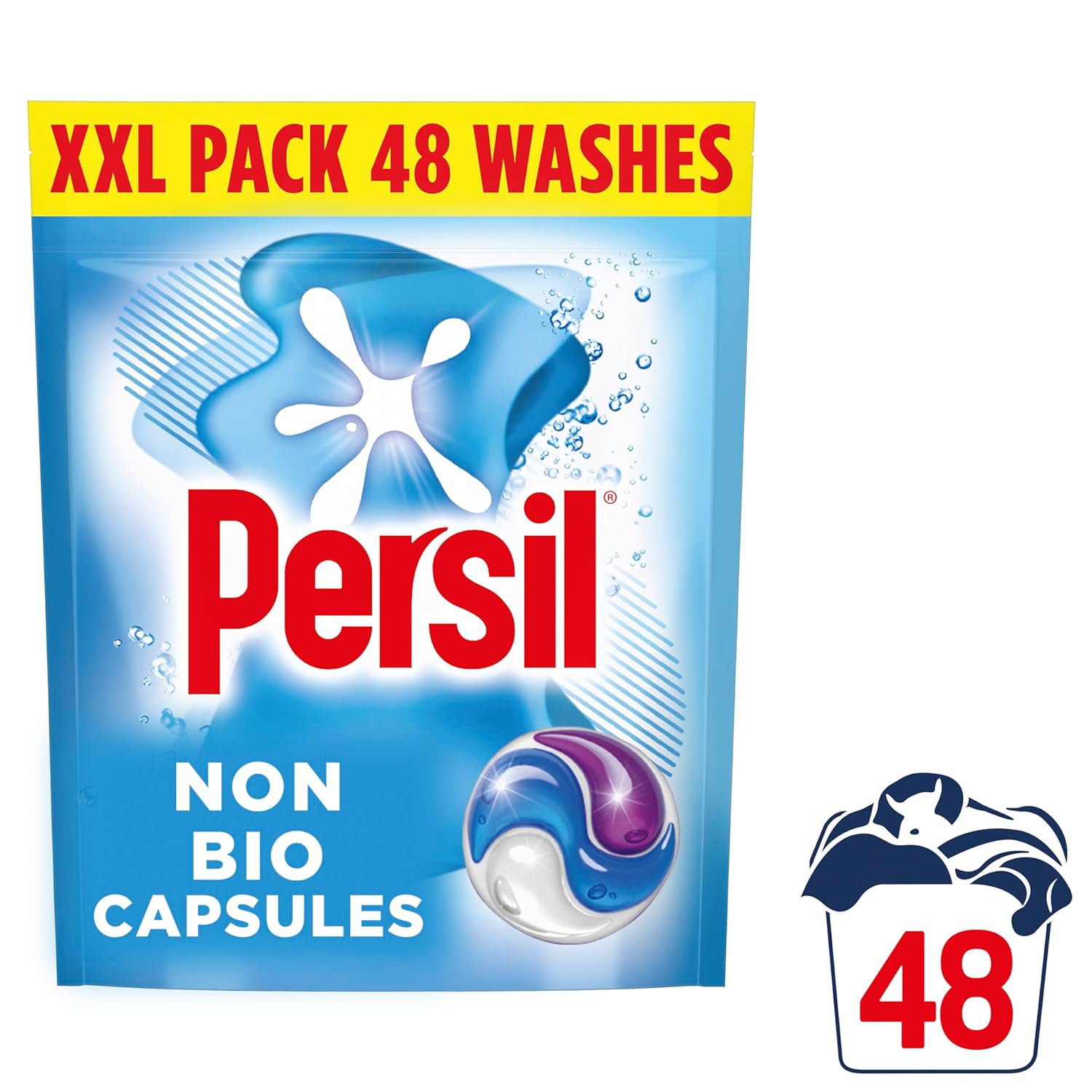 Persil - Non Bio 3 in 1 Waschkapseln 48 Wäschen 5