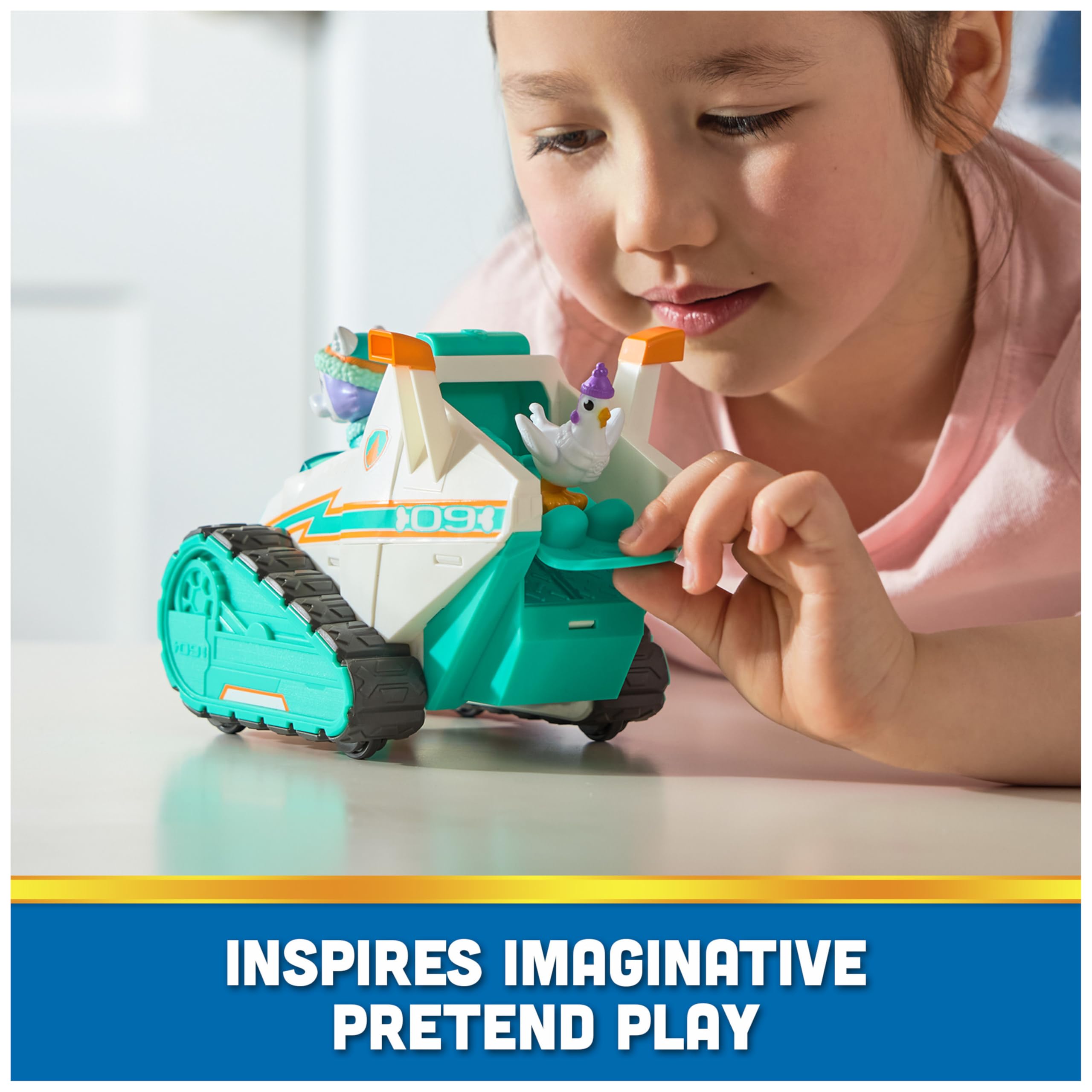 Paw Patrol Everest Deluxe Snowmobile with Projectile Launcher - Ages 3-9 14