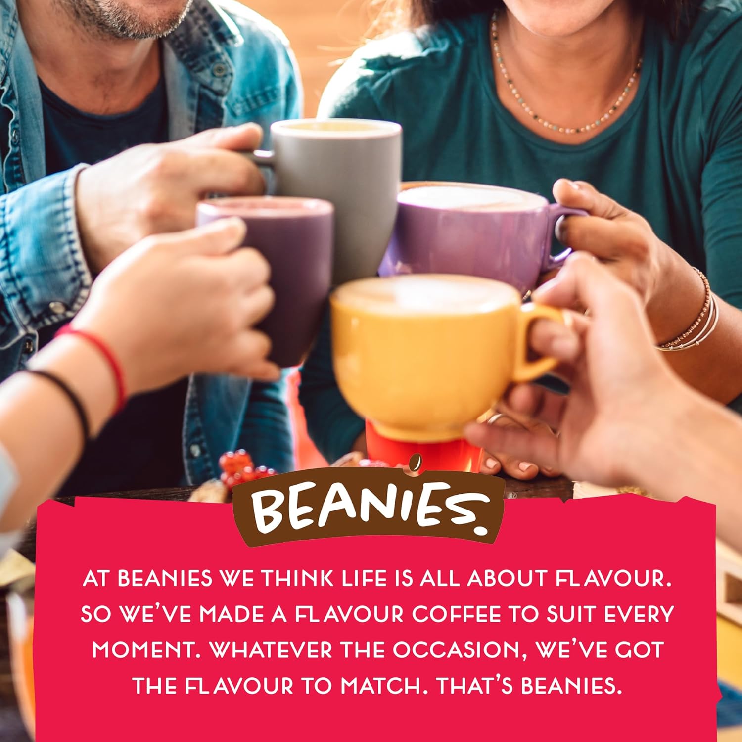 Beanies - Amaretto Almond Flavour Instant Coffee (50g) 6