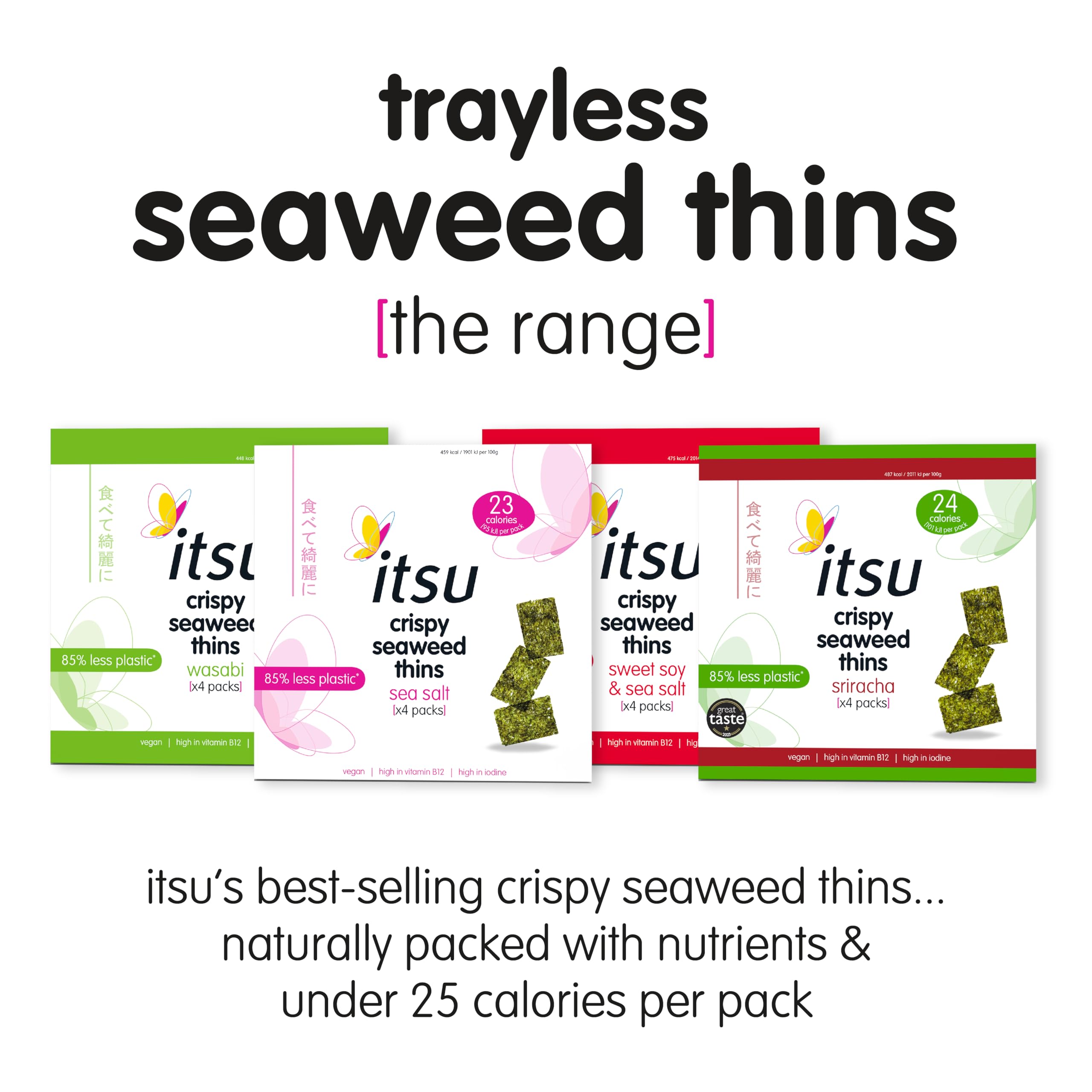 itsu - Wasabi Seaweed Thins 32-Pack 4