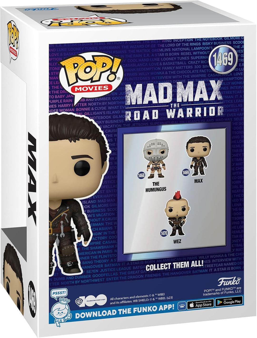 Funko Pop! Movies Mad Max: The Road Warrior - Max Rockatansky Vinyl Figure (72434)