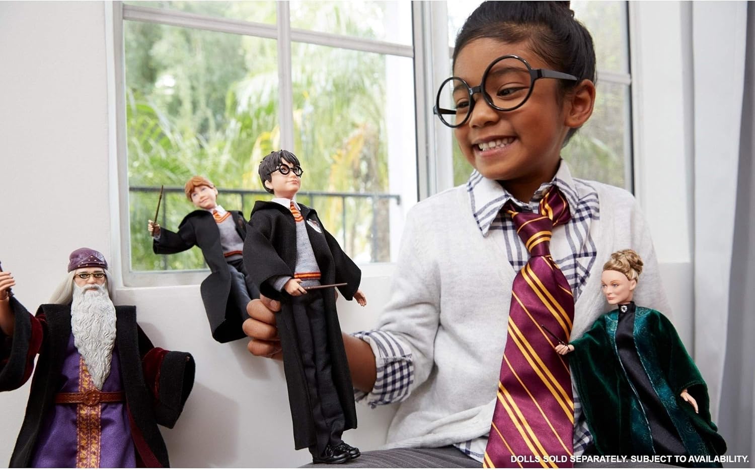 Harry Potter Action Figure with Hogwarts Uniform, Gryffindor Robe & Wand - 11-Point Articulated Doll for Imaginative Play 8