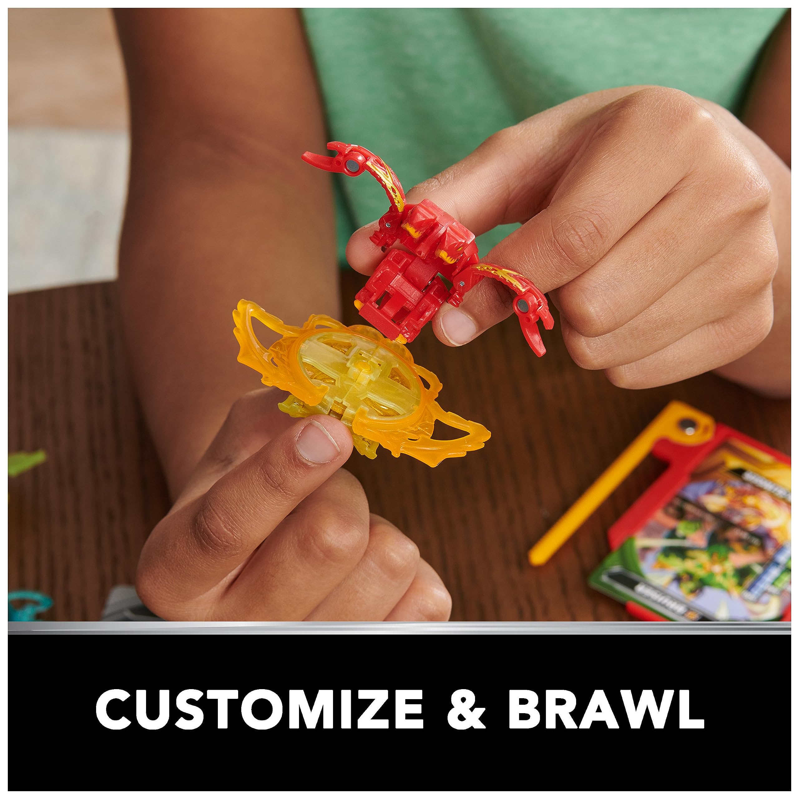 BAKUGAN Battle 5-Pack - Spinning Attack with Core Bakugan, Cards & XL Rip Cord 17