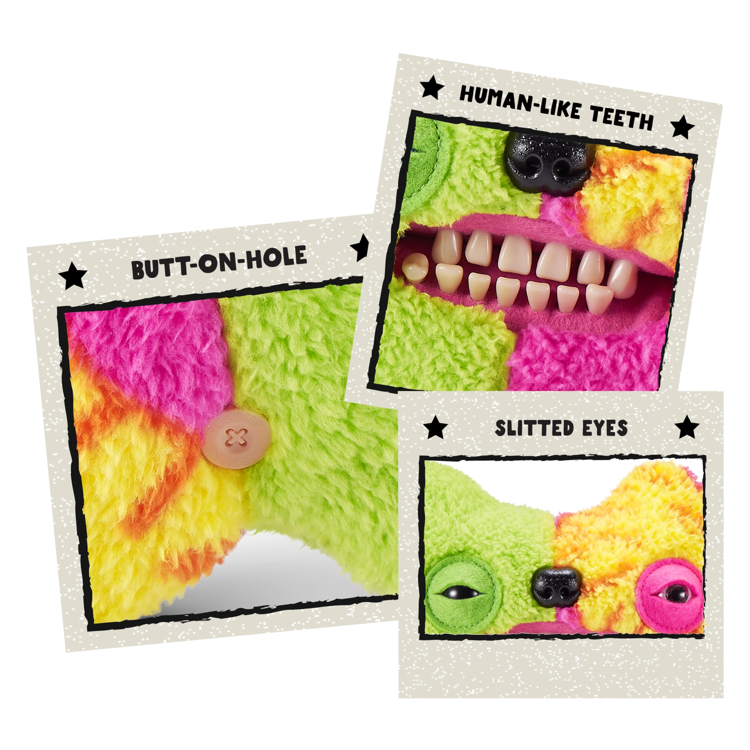 Fuggler Misfit Monsters 9-inch Plush Toy by ZURU - Funny Ugly Monster Collectible for Kids & Adults 10