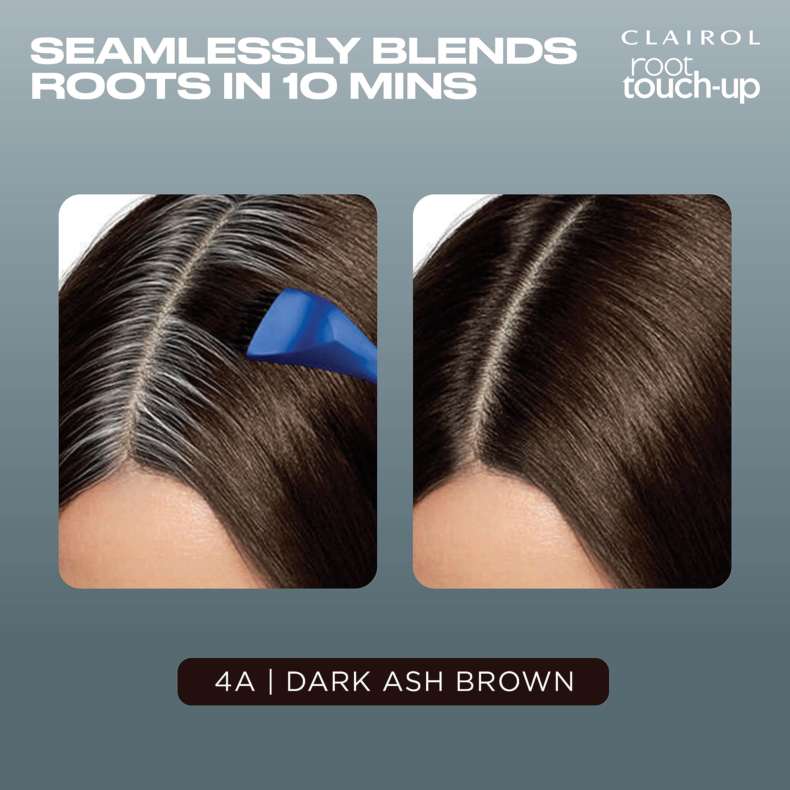 Clairol Root Touch-Up Permanent Hair Dye - 4A Dark Ash Brown 6