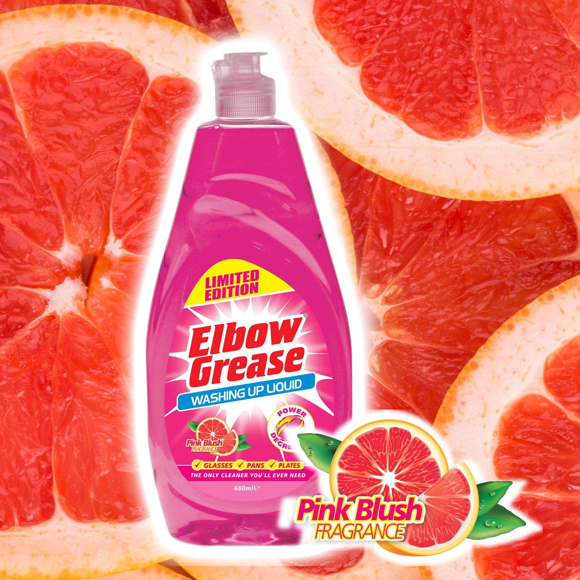 Elbow Grease - Washing Up Liquid Power Degreaser 600ml 5