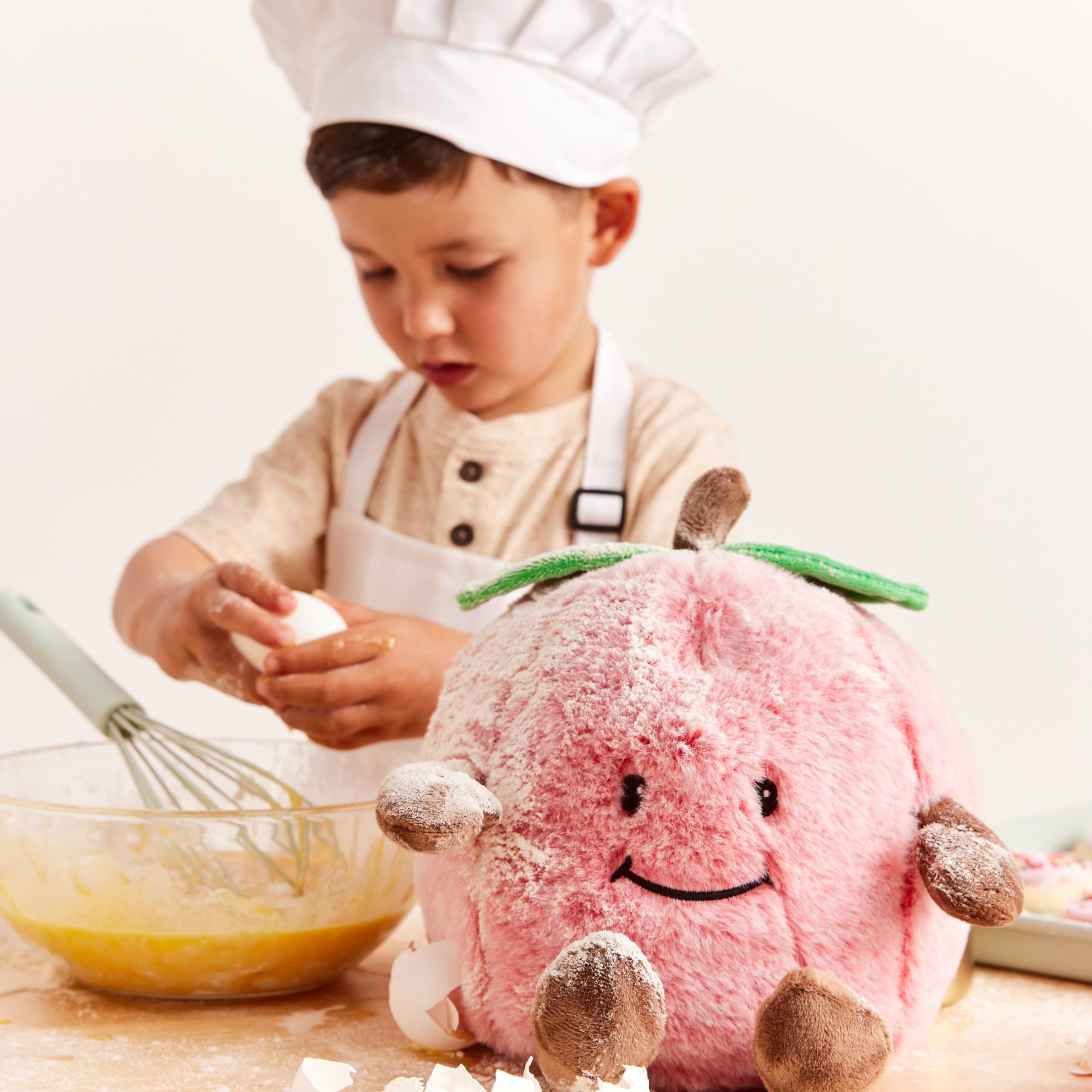 Warmies - Plush Apple Microwavable Weighted Teddy with French Lavender Scent 5