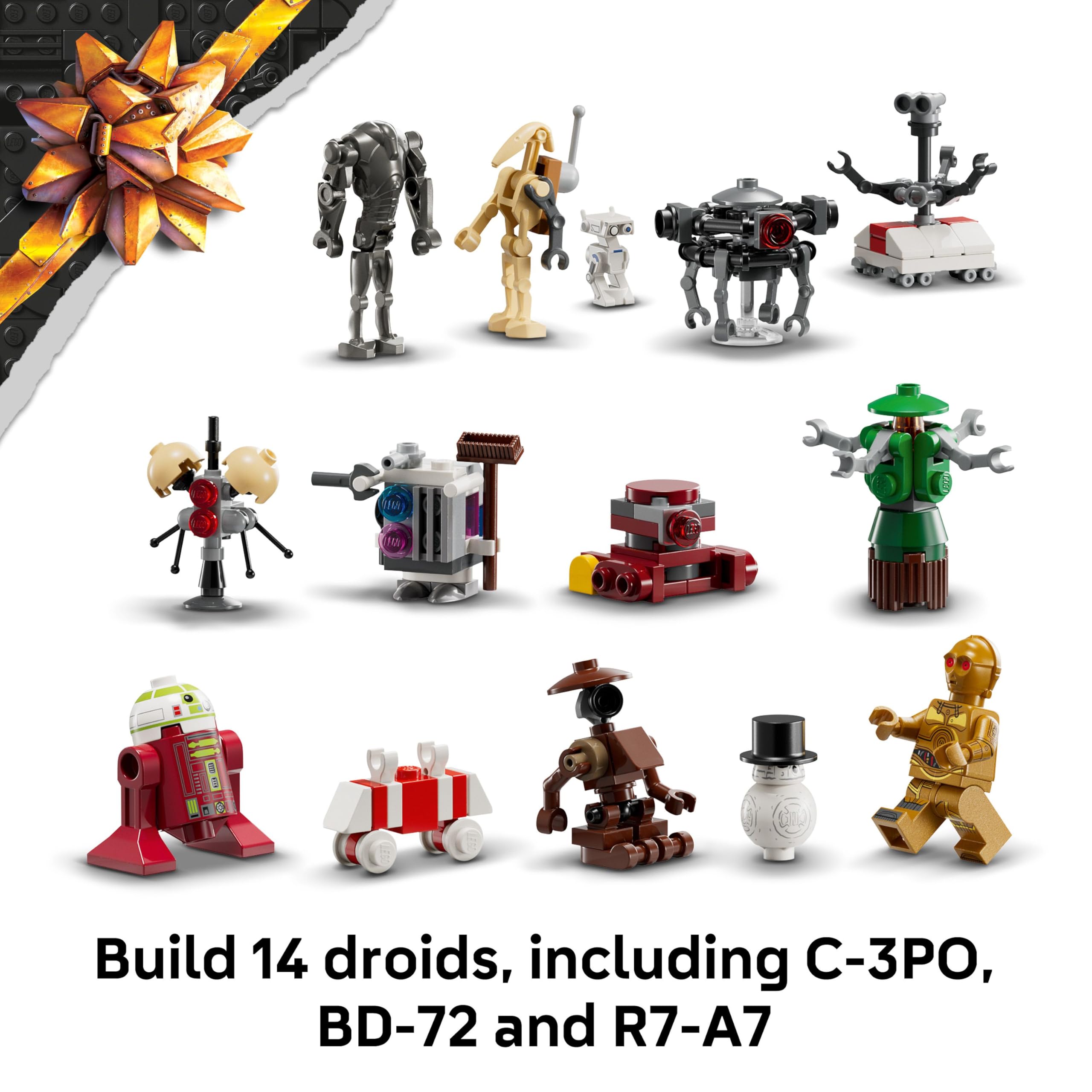LEGO Star Wars Advent Calendar 2025 - 263-Piece Building Set for 6+ Year Olds 4