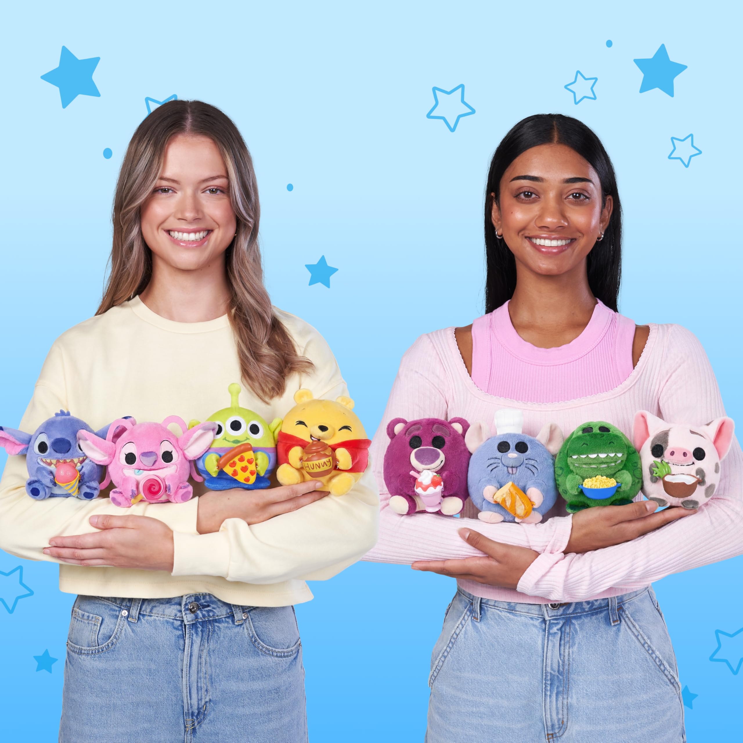 Snackles Disney 5-Inch Plush Toy by ZURU - Ultra-Soft Mini Stuffed Animal for Ages 3+