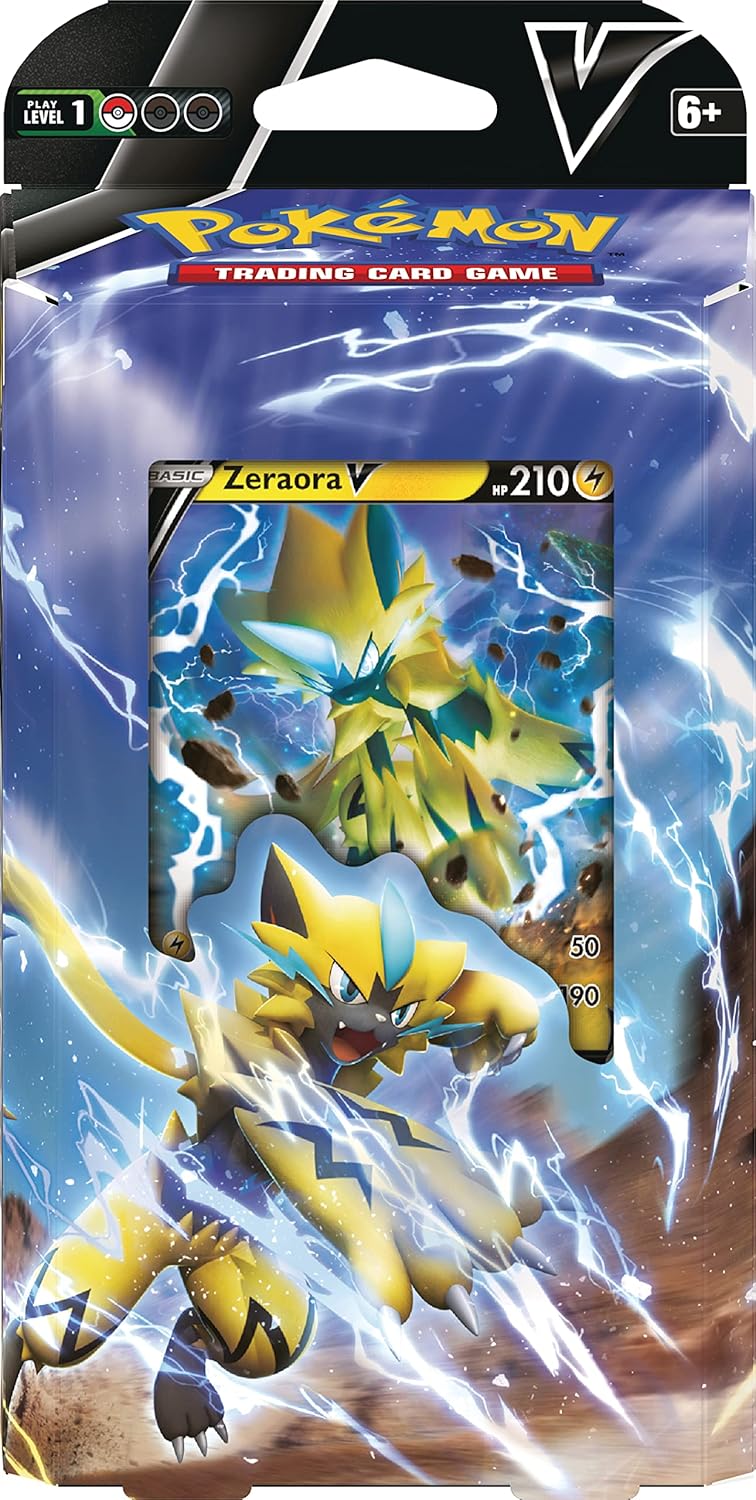 Pokémon TCG: Zeraora V Battle Deck – 60-Card Ready-to-Play Deck with Playmat & Code for Pokémon TCG Live 5