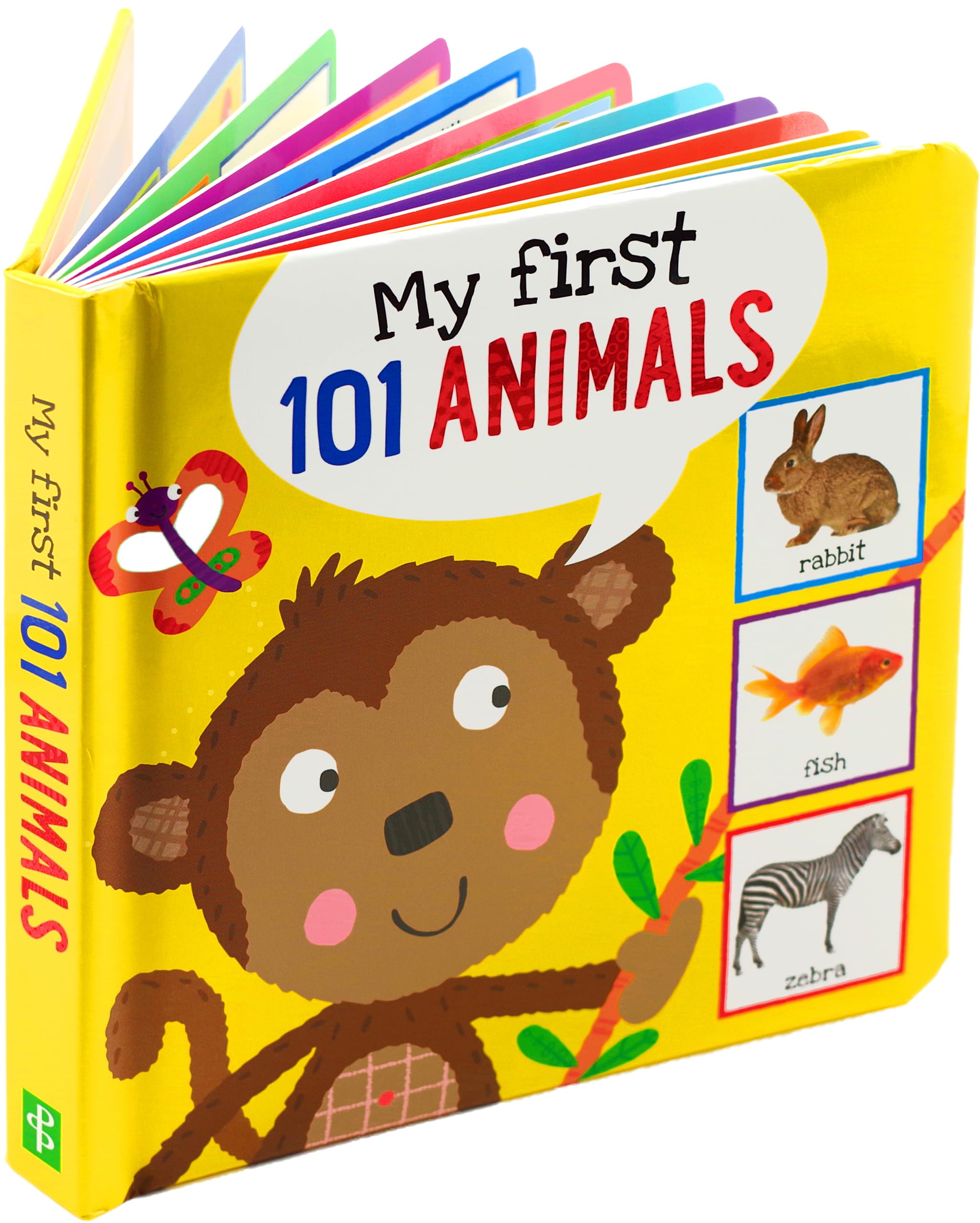 Peter Pauper Press My First 101 Animals Board Book - Ages 0-2 | 24 Pages | English