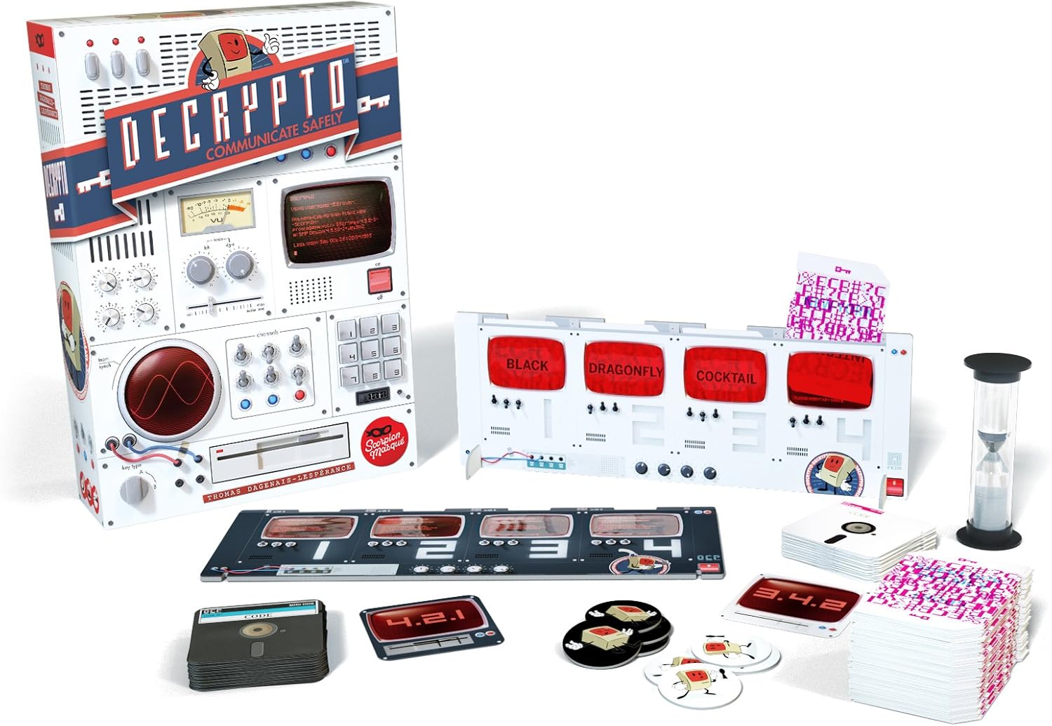 Scorpion Masqué Decrypto Board Game | 3-8 Players | Ages 12+ | 30-Minute Play Time 6