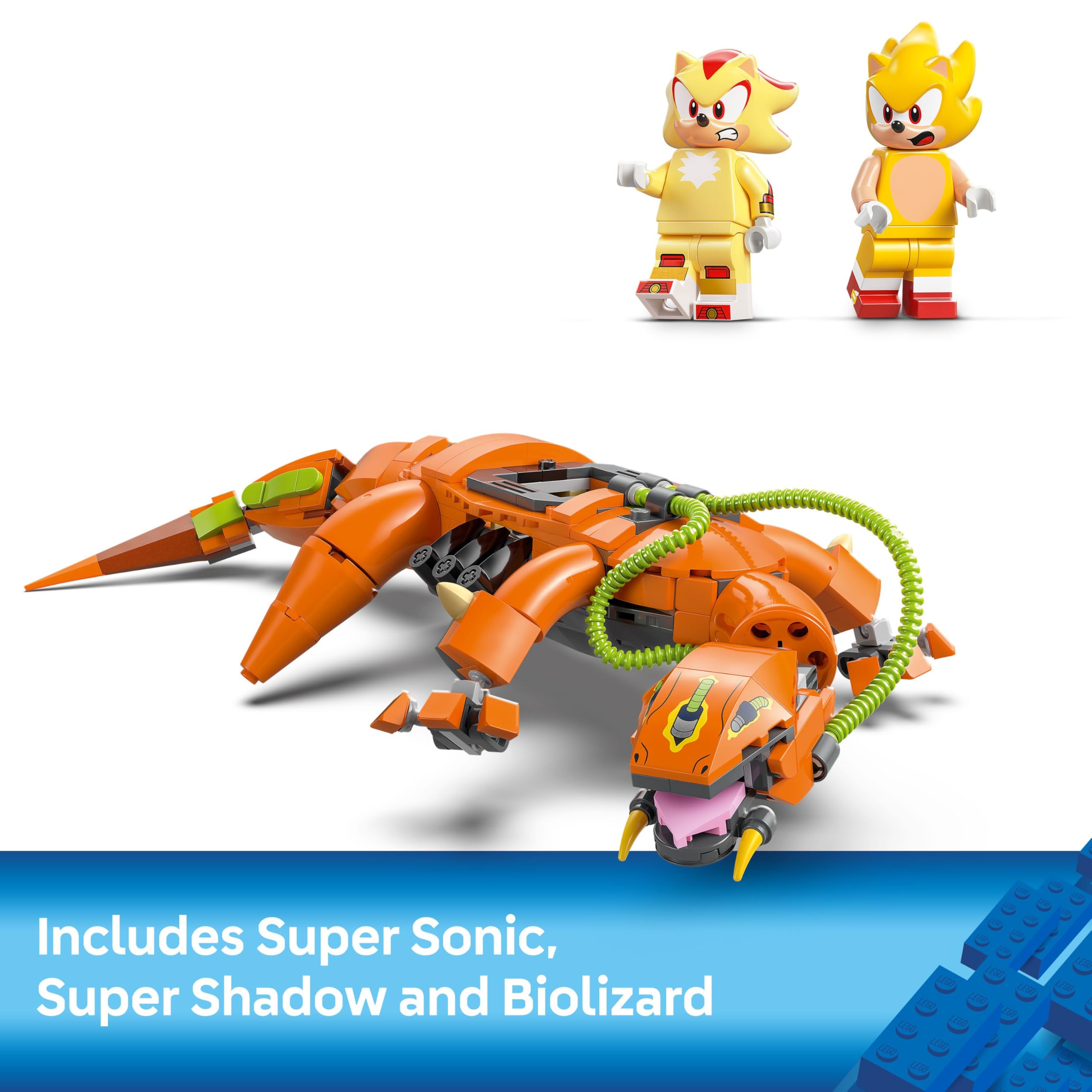 LEGO Sonic the Hedgehog Super Shadow vs. Biolizard Set 77003 | Ages 9+ 6