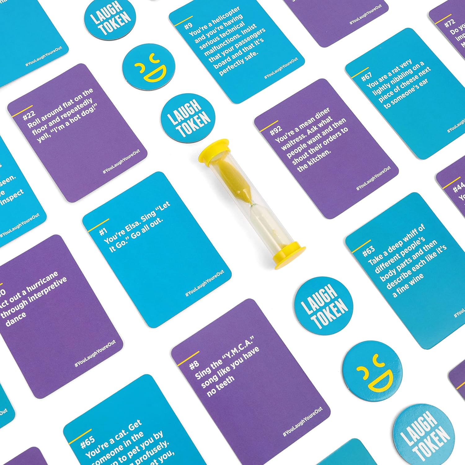 DSS Games You Laugh You're Out - A Family Party Card Game 4