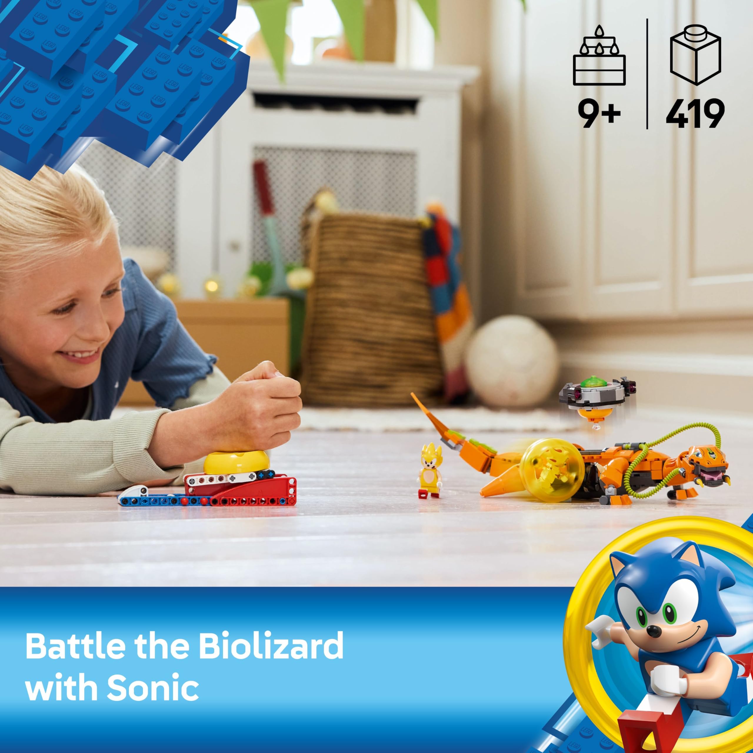 LEGO Sonic the Hedgehog Super Shadow vs. Biolizard Set 77003 | Ages 9+ 2