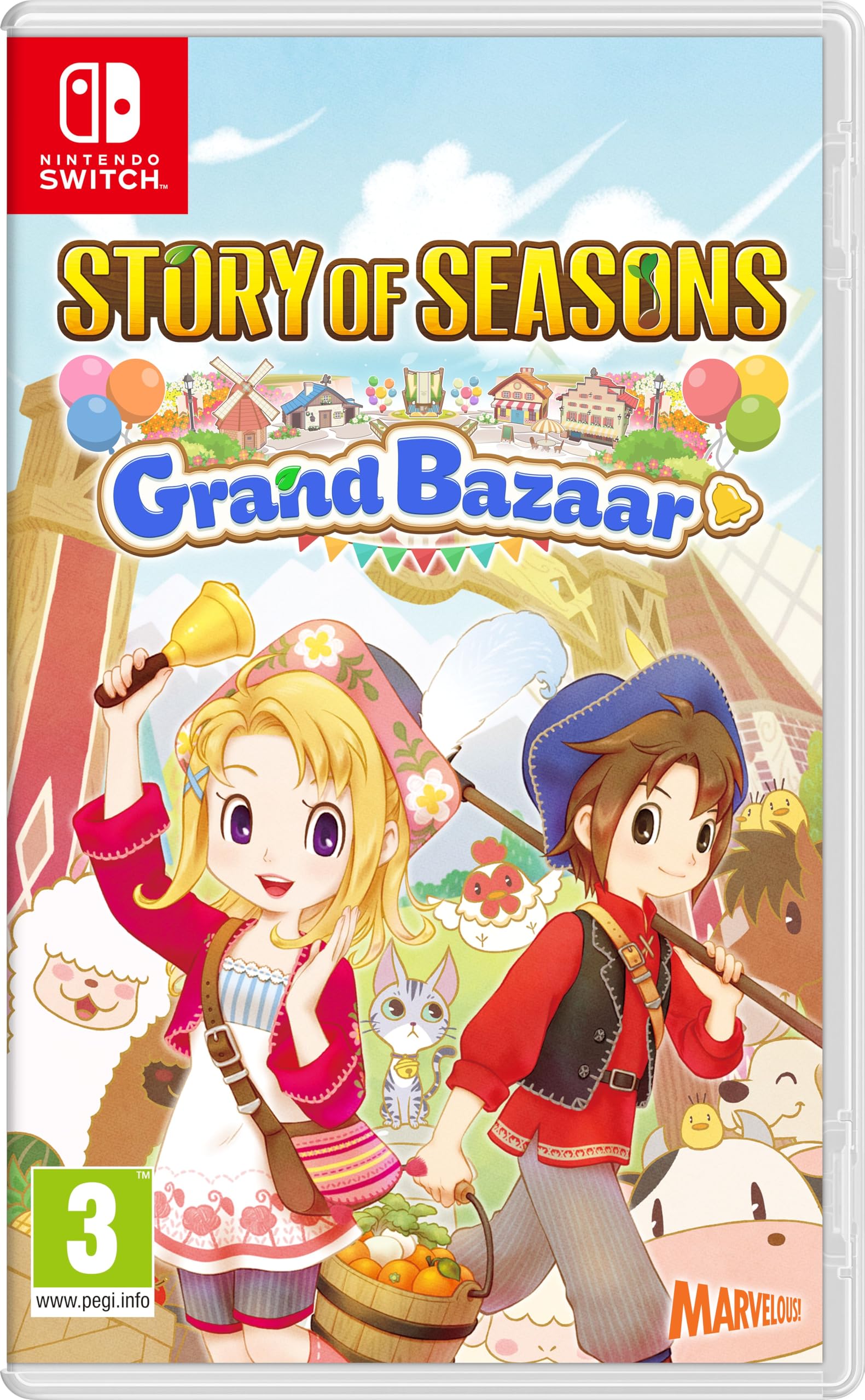 Story of Seasons: Grand Bazaar - Nintendo Switch 1