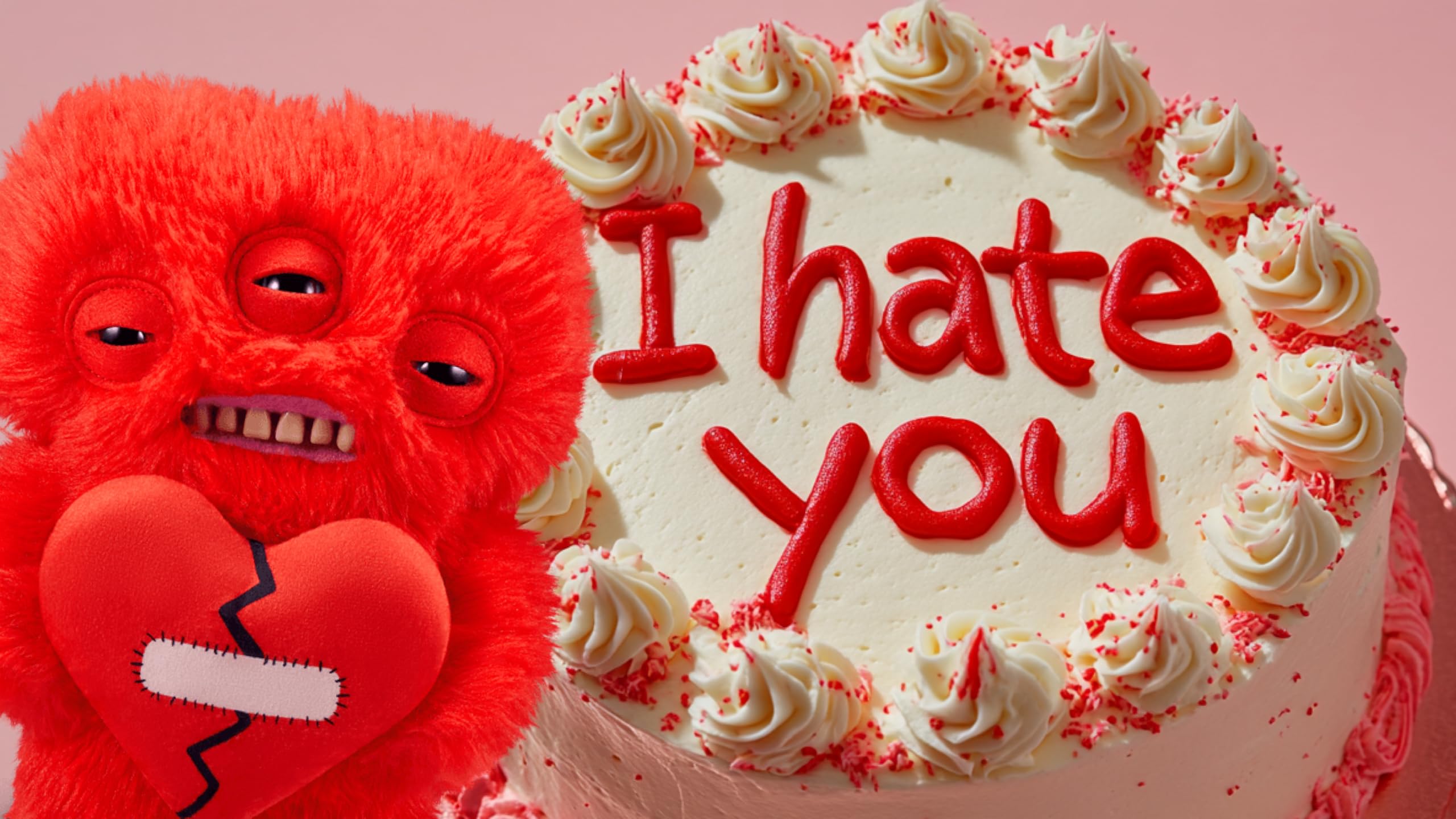 Fuggler Love Fugg by ZURU - Annoyed Alien Red Plush Collectible Toy 6