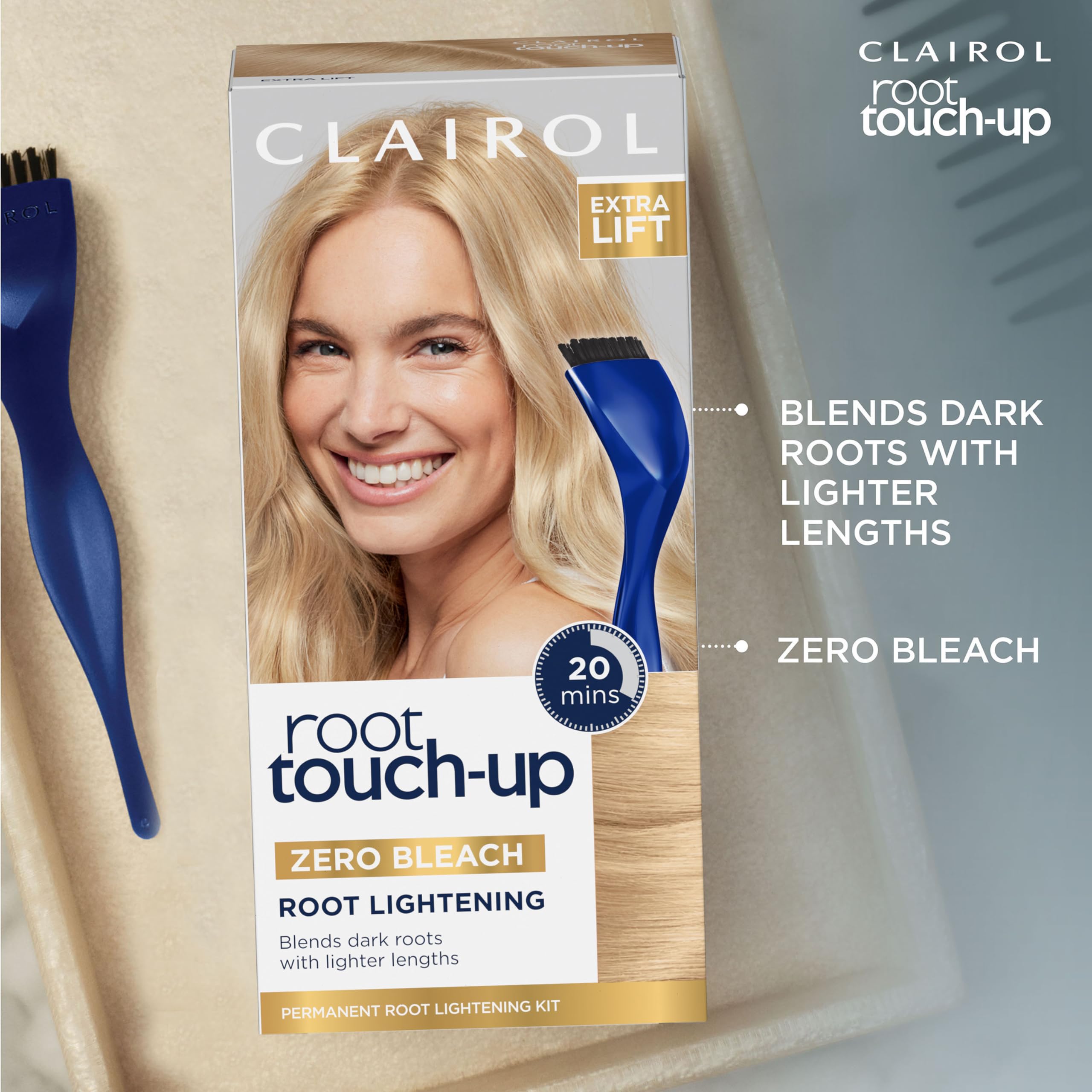Clairol Root Touch-Up Extra Lift for Blonde, Highlighted & Balayage Hair (Permanent Color Cream with Activator) 5
