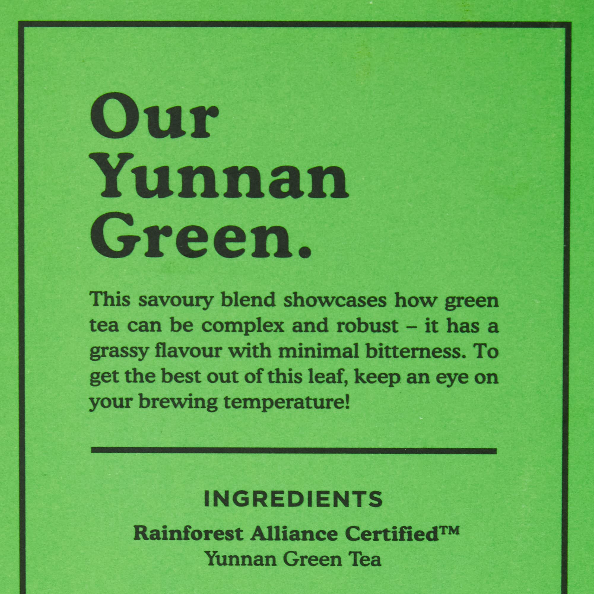 Brew Tea Co Yunnan Green Loose Leaf Tea - Grassy & Hoppy - 113g 3