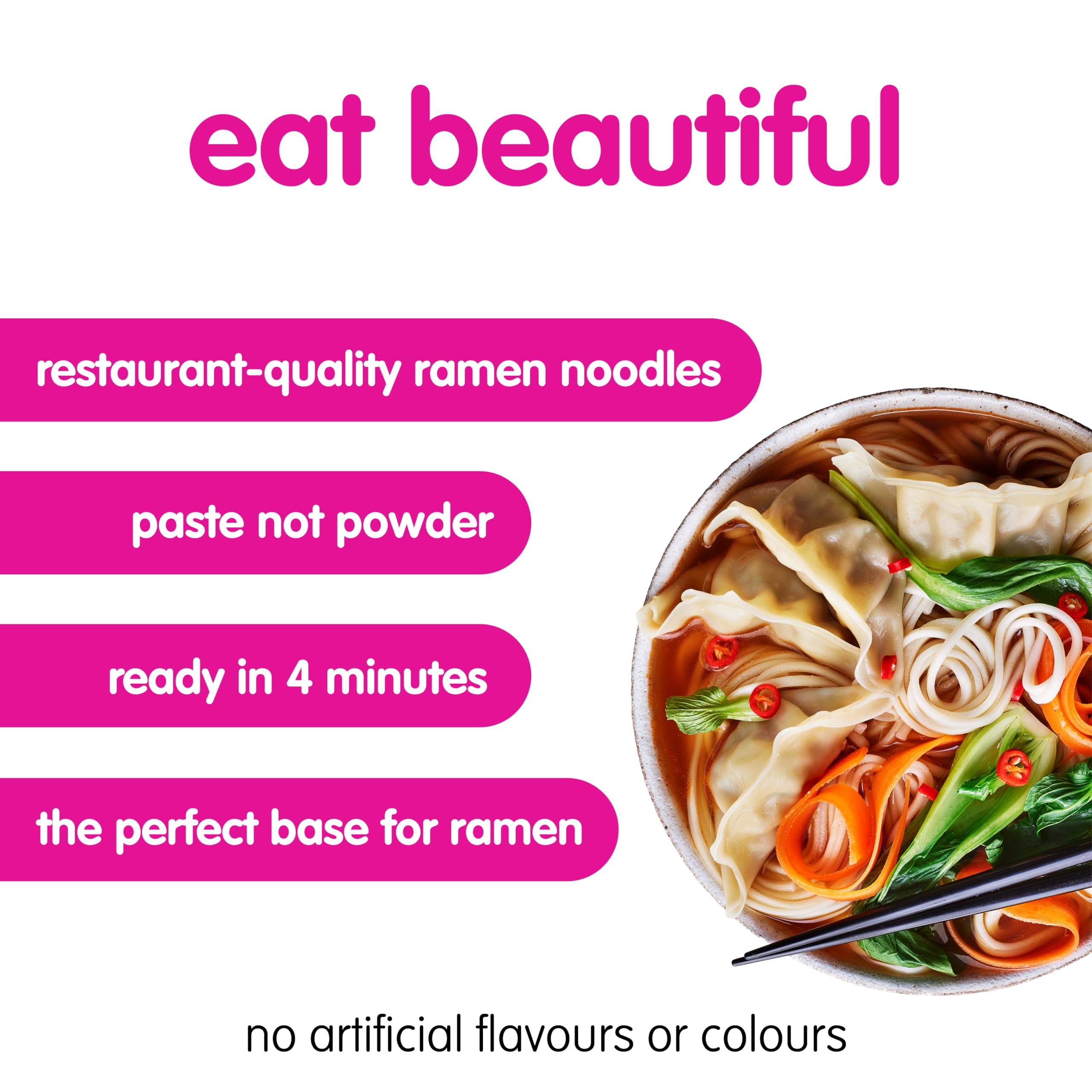 Itsu - Ramen Ready Noodles 86g | Original Spicy Broth | Authentic Japanese Flavor | Pack of 6 6