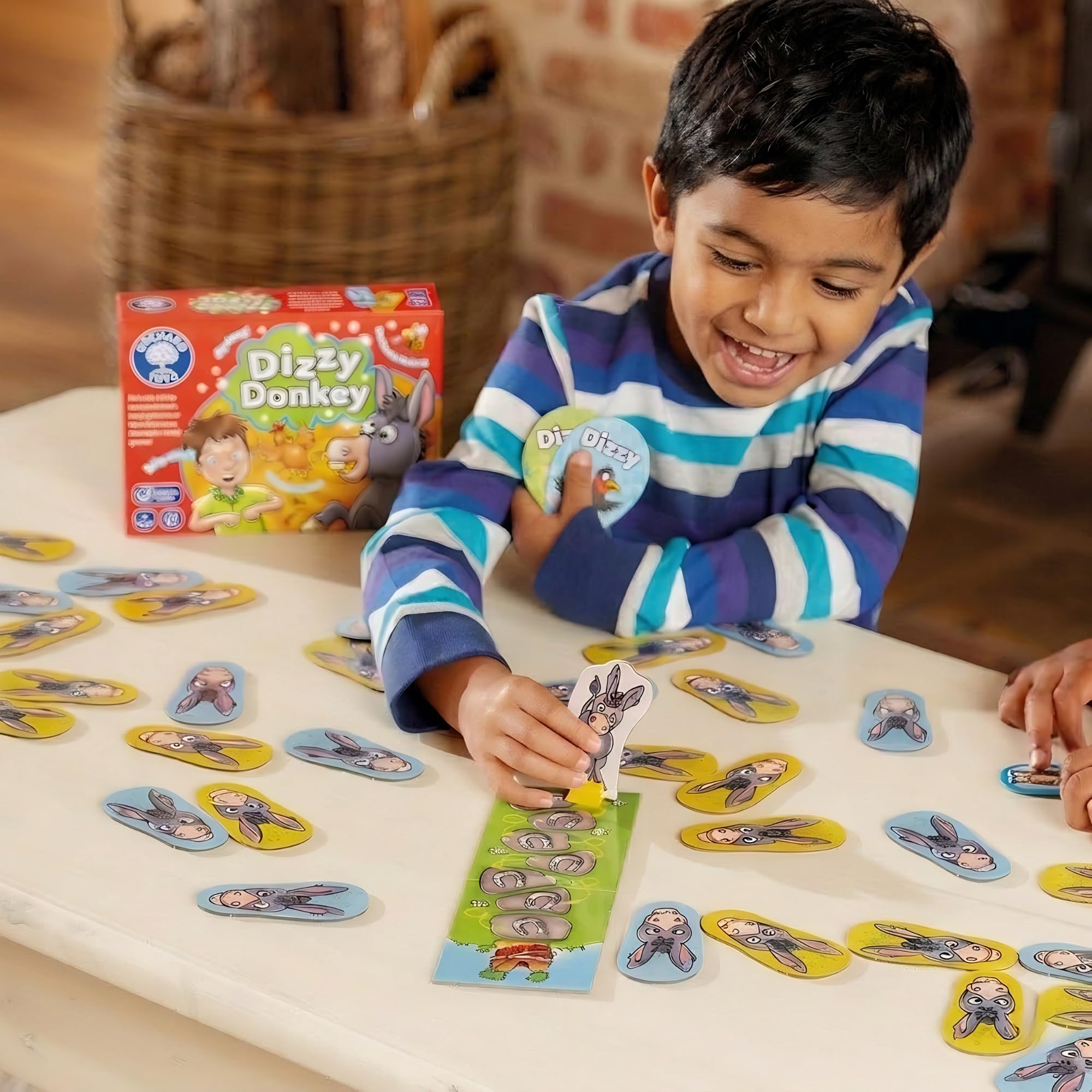 Orchard Toys Dizzy Donkey Game - Action & Performance Card Game for Ages 5+ 2