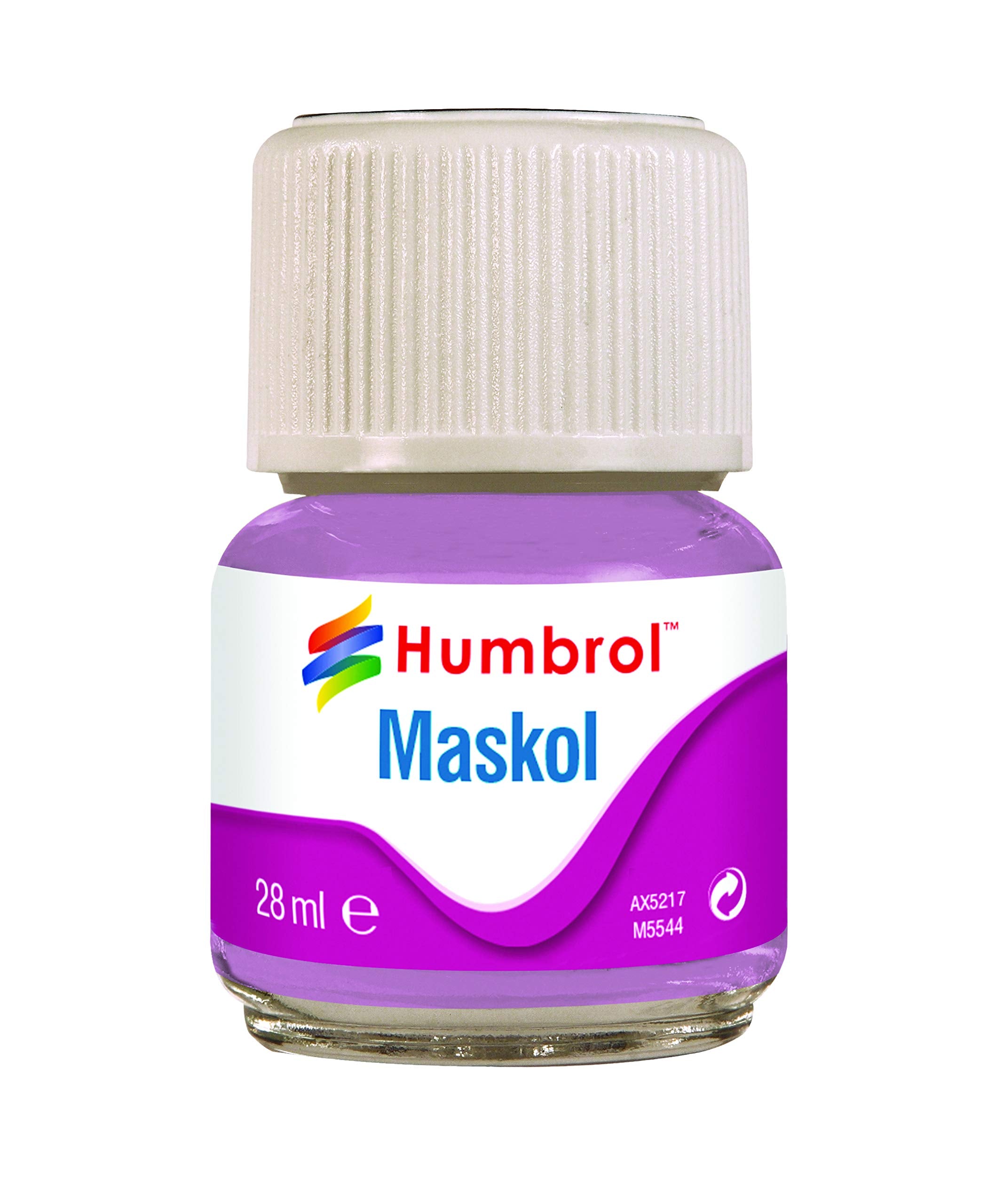 Humbrol AC5217 Maskol Liquid Masking Fluid - 28ml Peel-Off Solution for Models 1