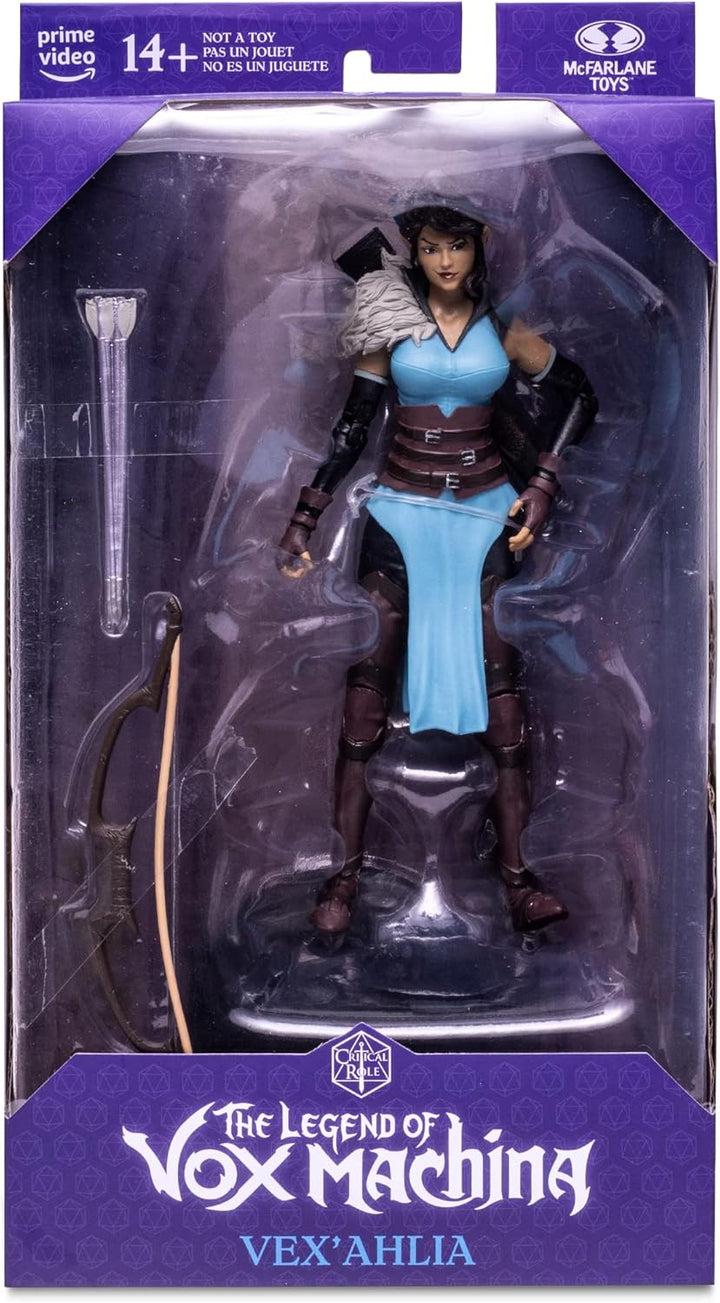 McFarlane TM10702 Critical Role Vex’ahlia 7-Inch Collectible Action Figure - The Legend of Vox Machina Series