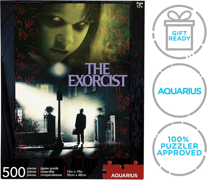 Aquarius The Exorcist Collectible Series - The Exorcist Collage 500-Piece Jigsaw Puzzle (62176)