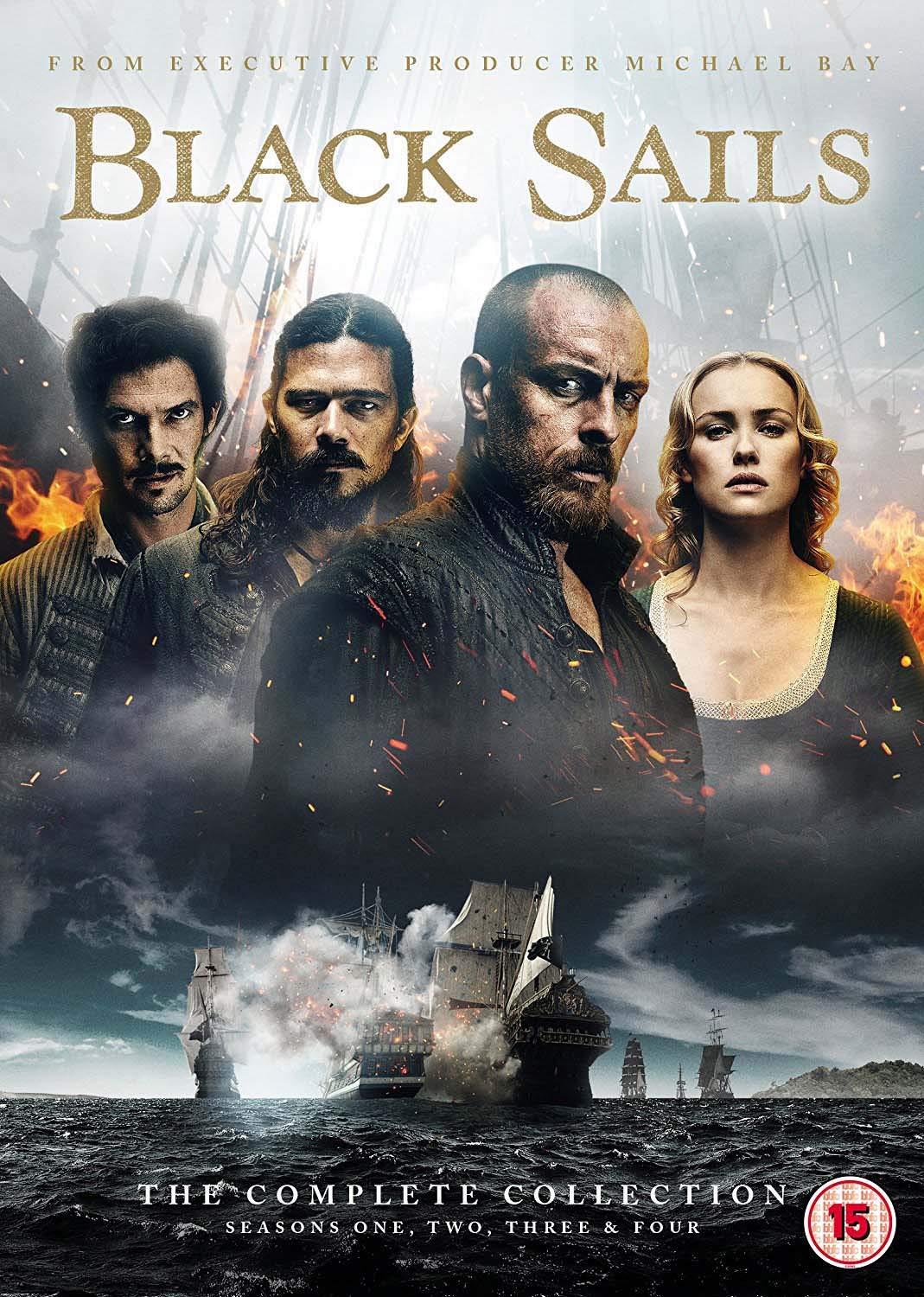 Black Sails: The Complete Collection (Seasons 1-4) [DVD Box Set]