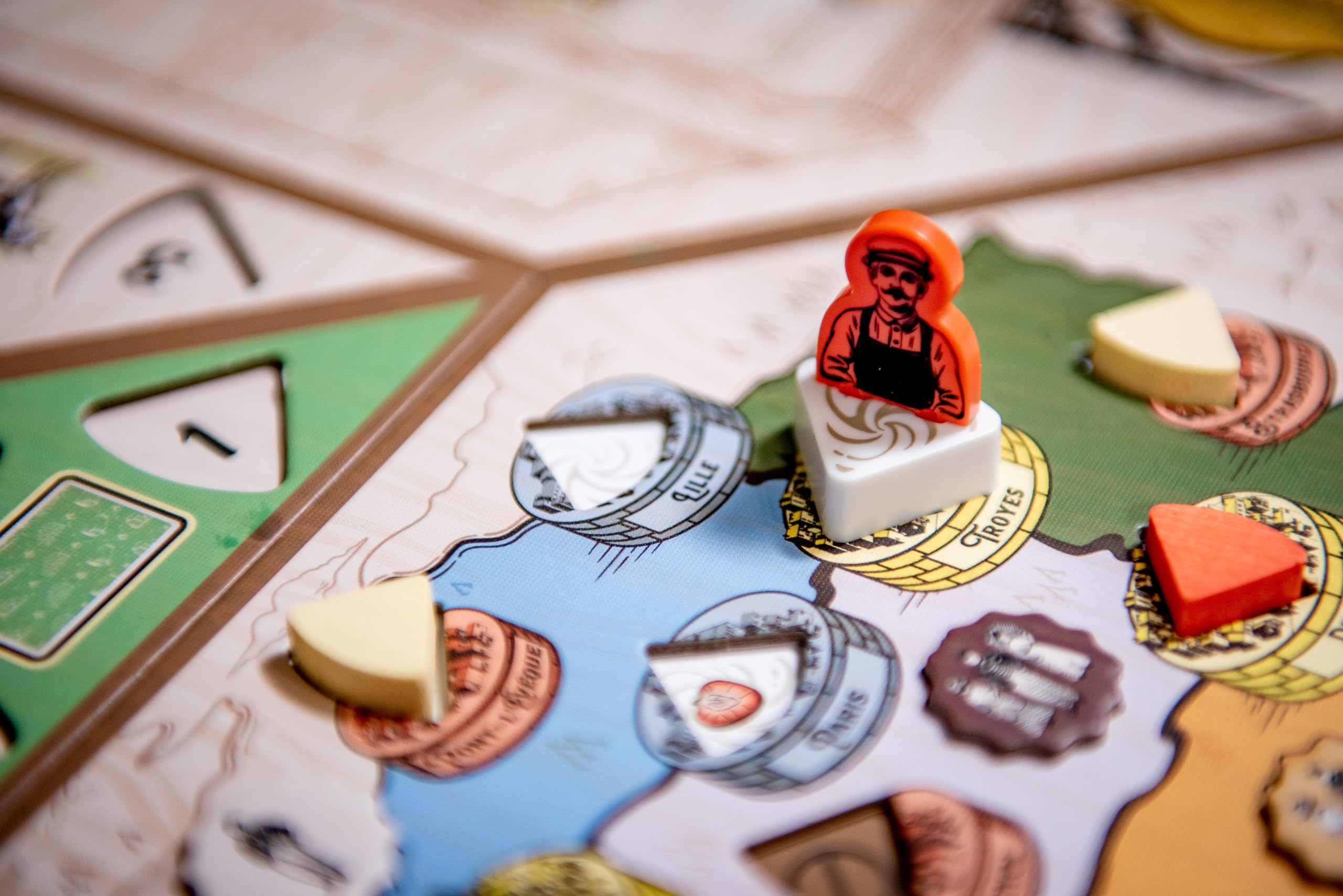 Road to Infamy Fromage Board Game | Simultaneous Worker Placement | 5,424 Setups 7