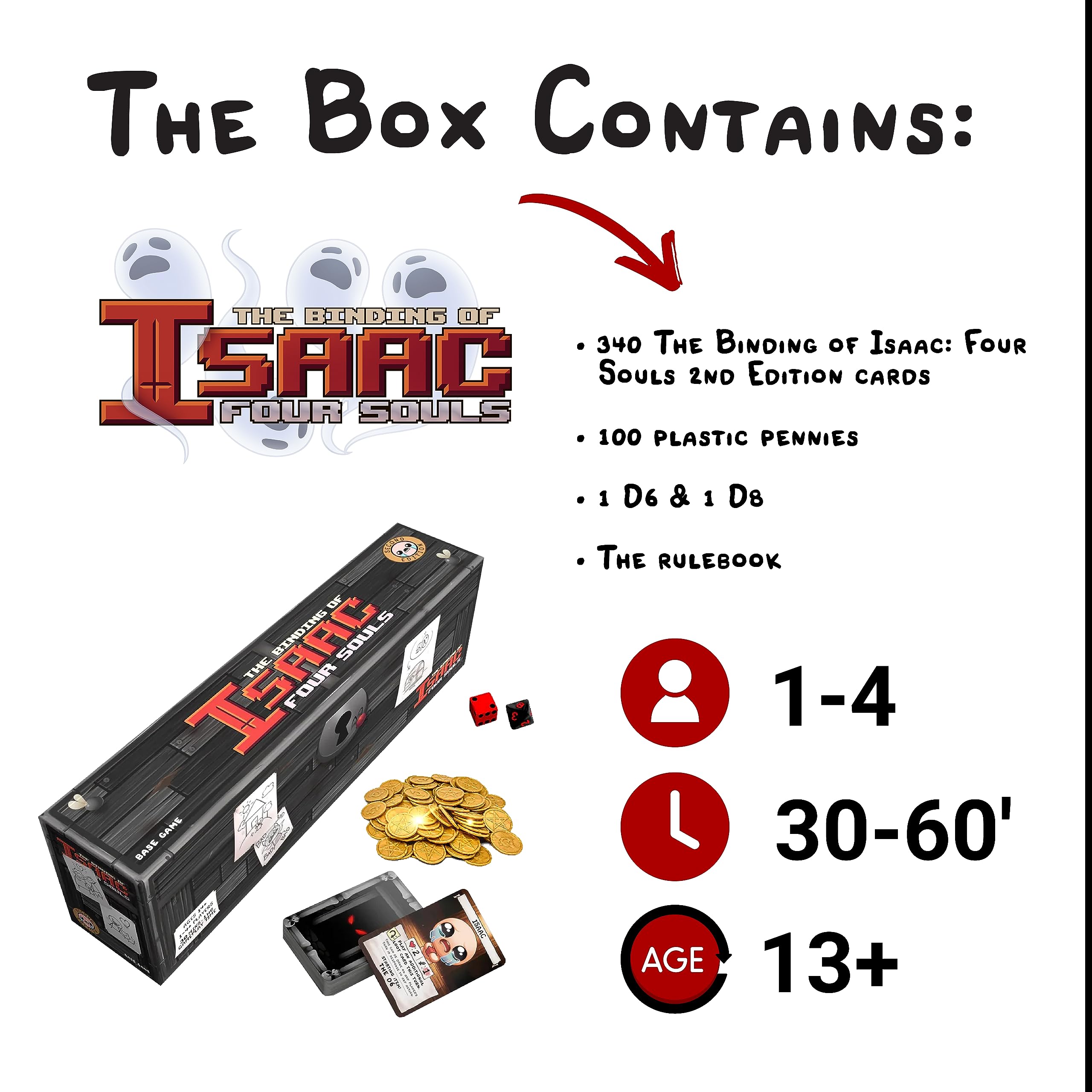 Maestro Media The Binding of Isaac: Four Souls Second Edition Card Game 12