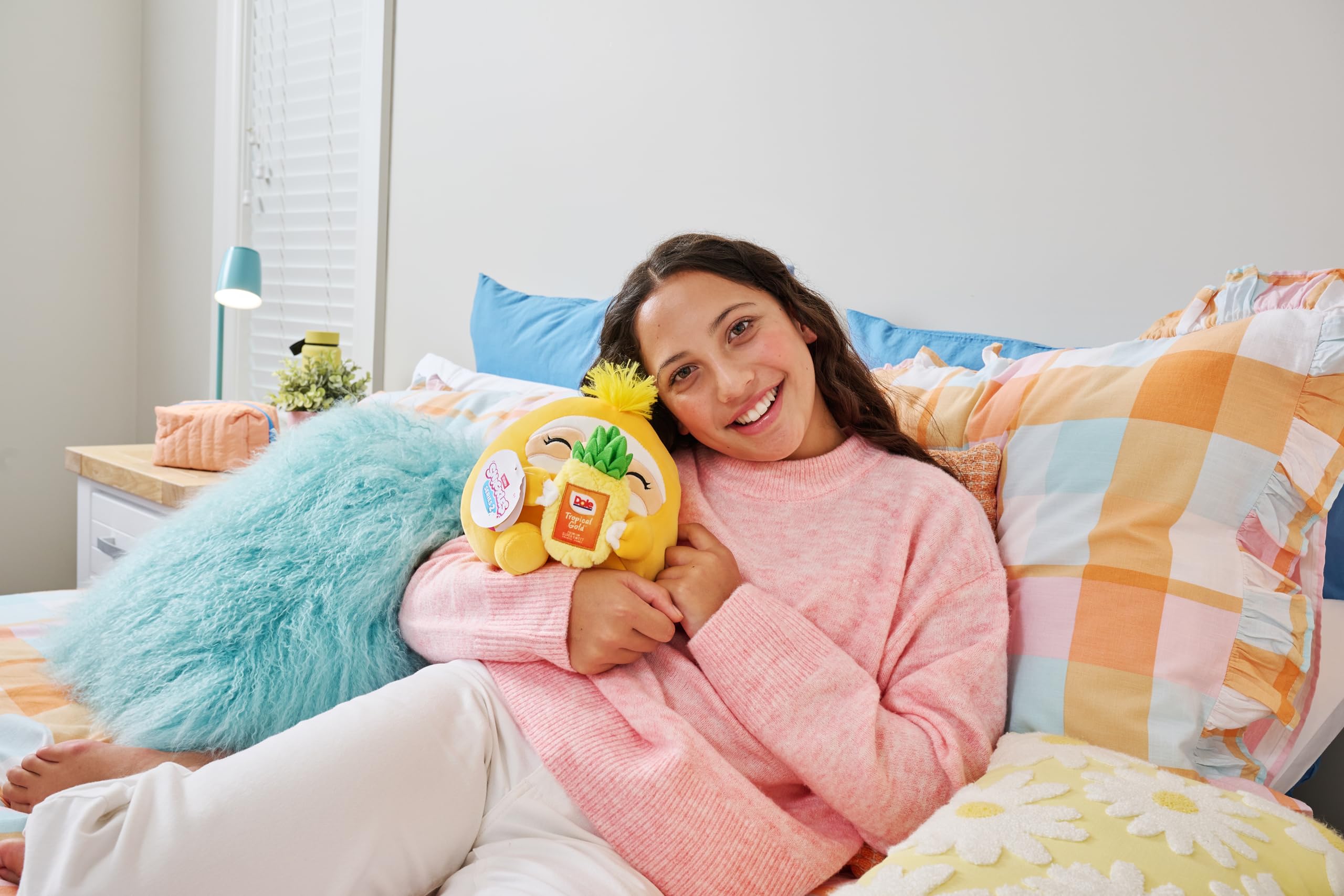 Snackles Series 2 Monkey - Dole Banana Plush Toy, 8-inch Super Soft Squishy Stuffed Animal 6