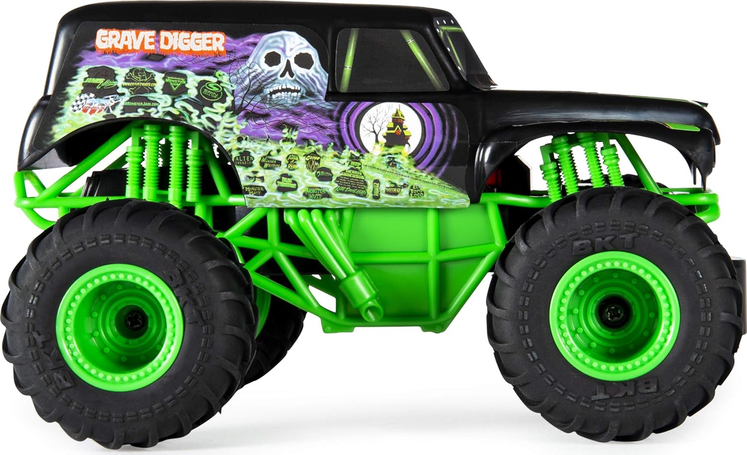 Grave Digger RC Monster Truck - 1:24 Scale, 2.4 GHz, for Ages 4+ 3