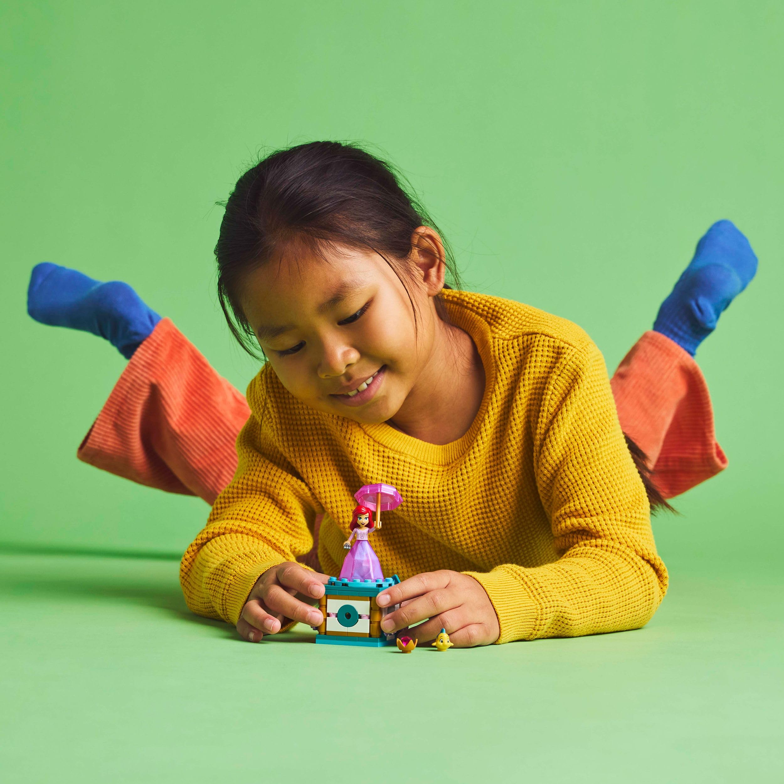 LEGO ǀ Disney Twirling Ariel Bauspielzeug – Kreisel-Spielset für Kinder ab 5 Jahren 14