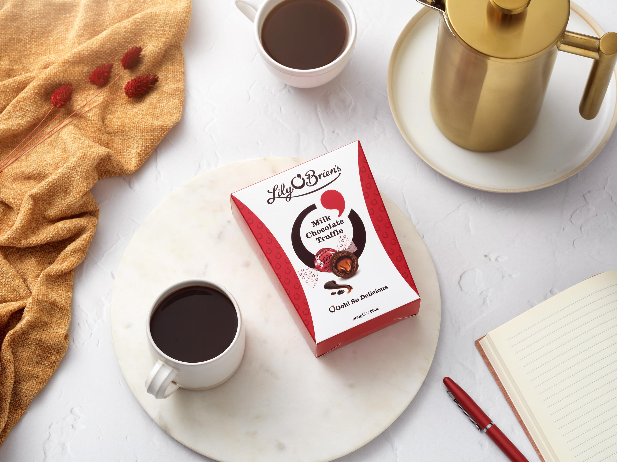 Lily O'Brien's Milk Chocolate Truffles - Individually Wrapped Chocolate Treats 3